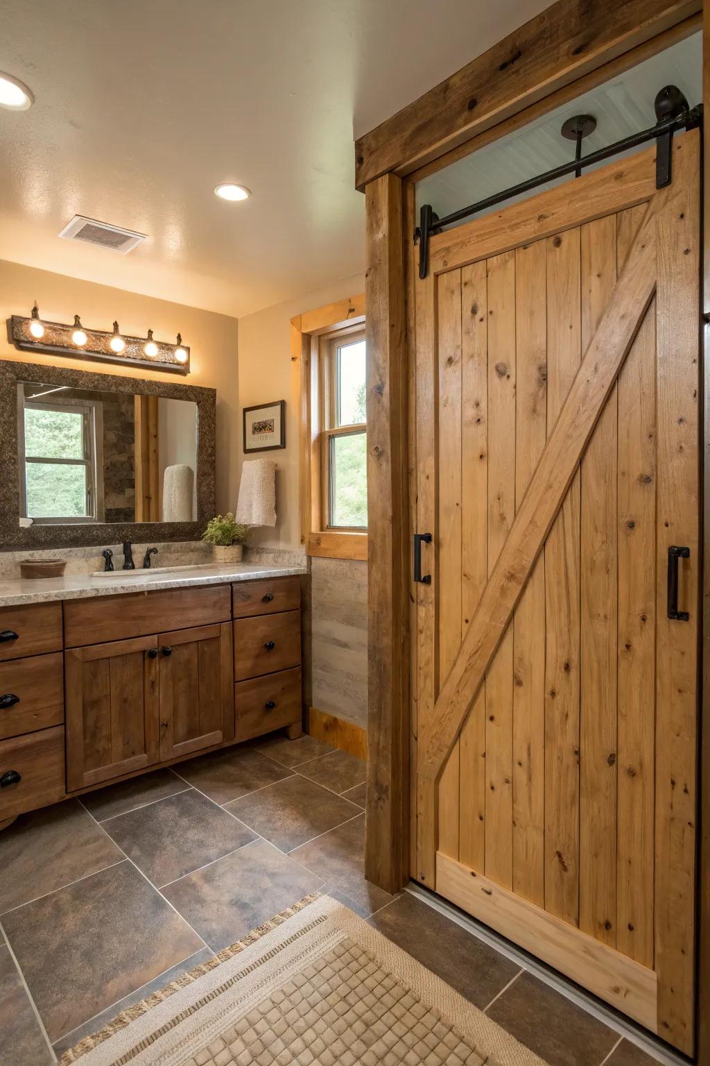 Stable doors merge practicality with rustic aesthetics.
