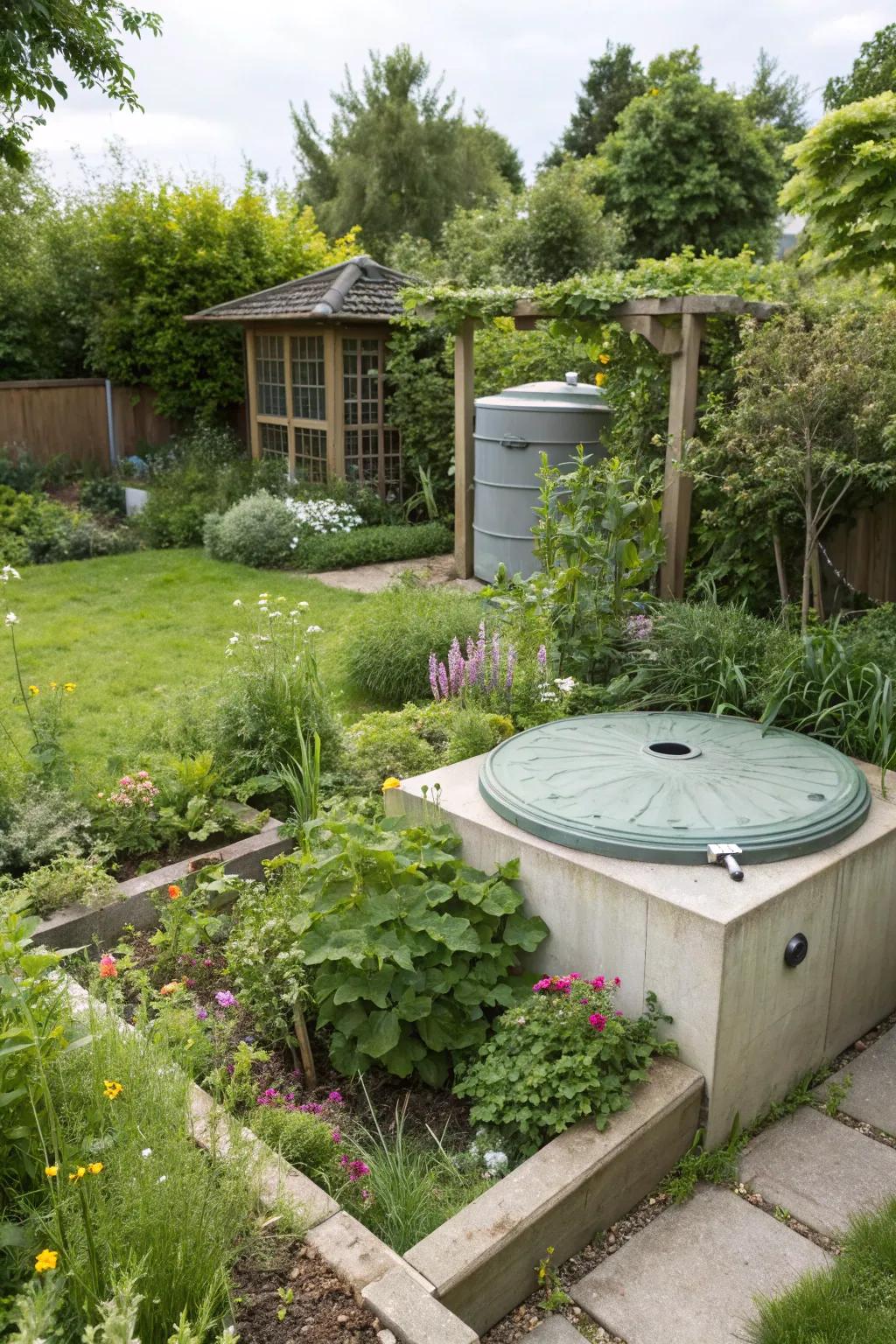 Planters present a versatile way to disguise covers.