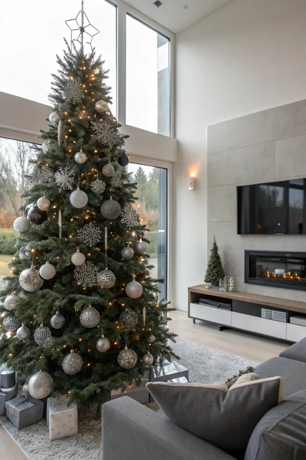 Modern sophistication with understated shades.