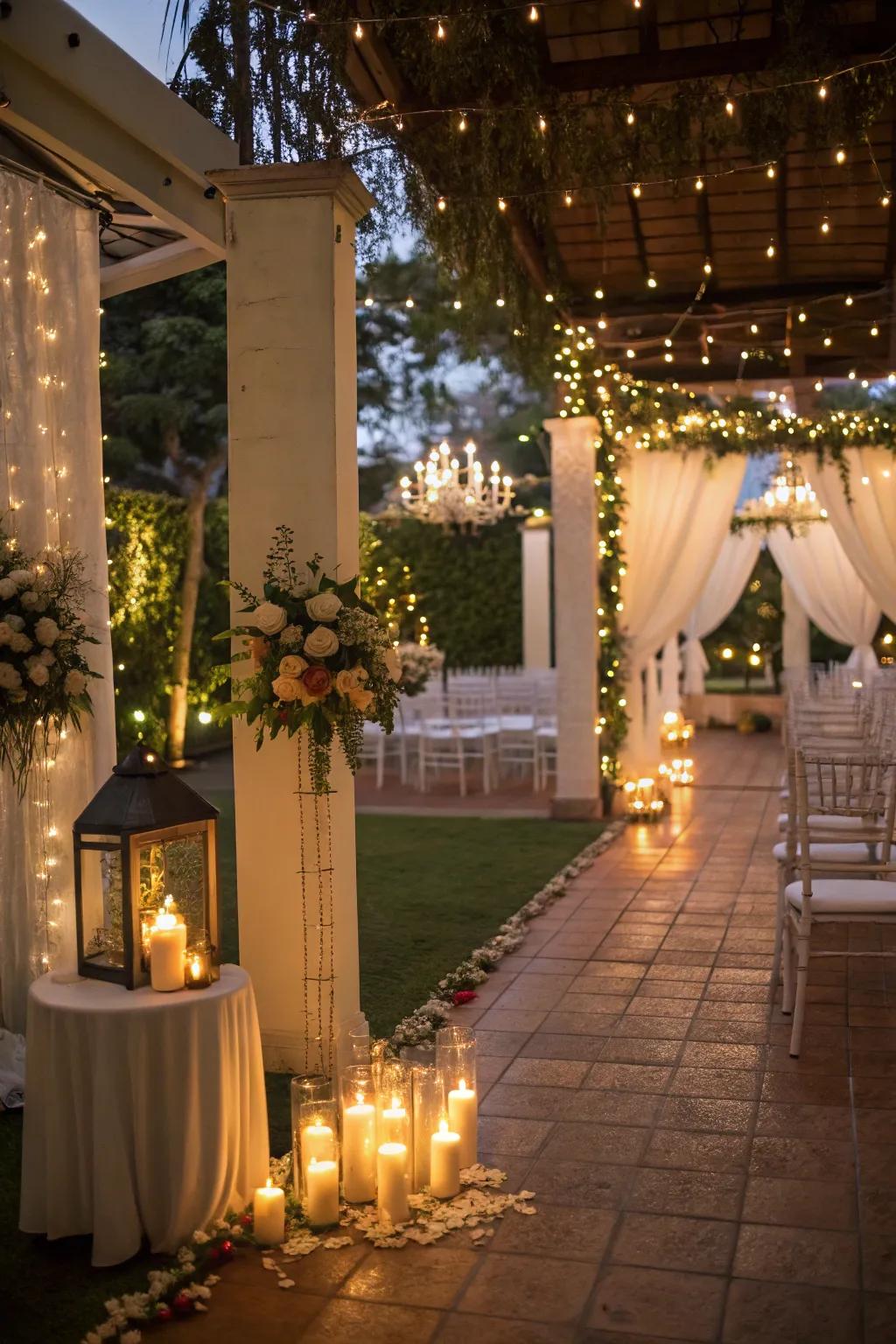 Warm atmosphere with gentle illumination.