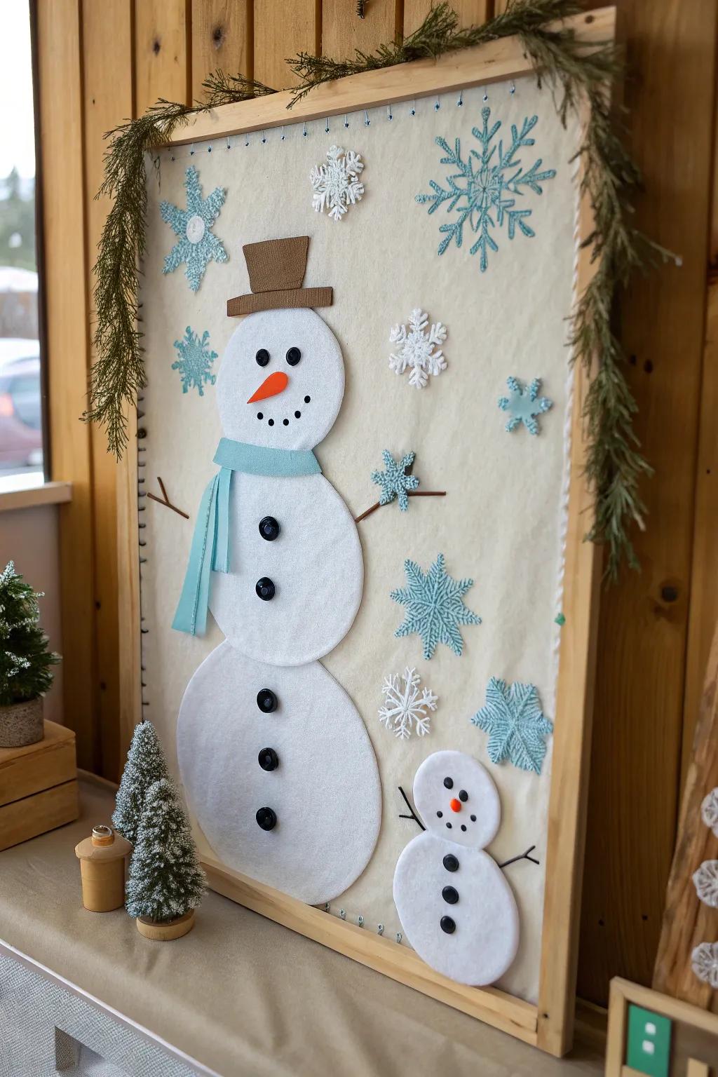 Construct a mesmerizing snowy retreat that students will adore in your classroom. #WinterWonderland #ClassroomMagic ❄️✨
