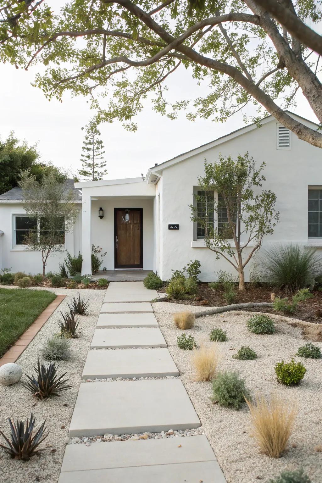 A simple design that highlights peace and simplicity.