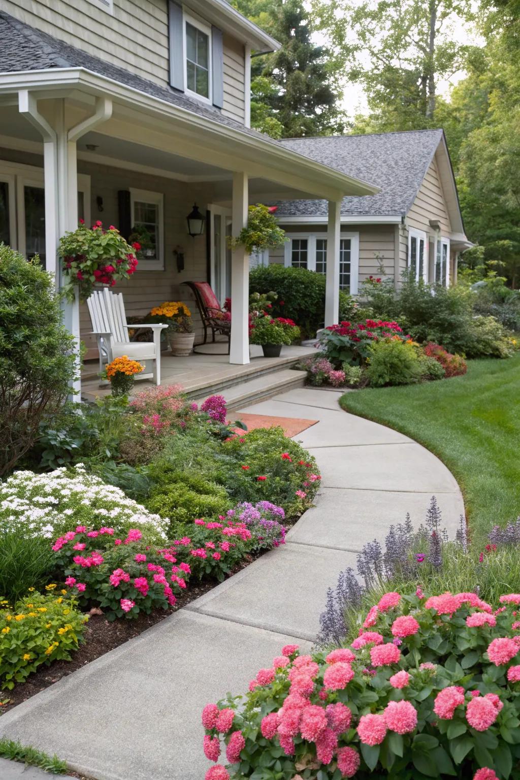 Exterior charm is critical for an unforgettable initial perception.