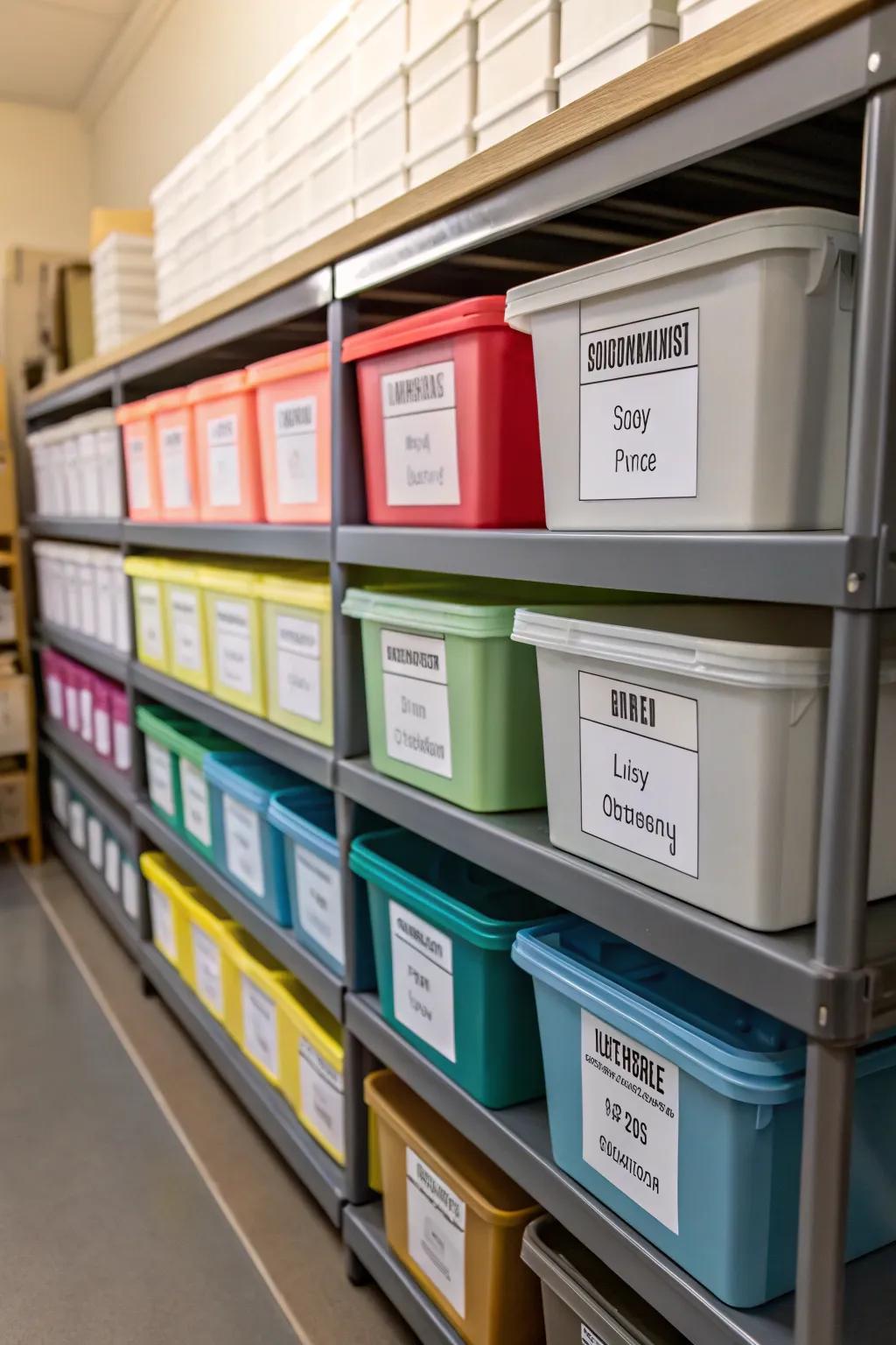 Designations contribute to sustaining toy arrangement and streamlining administration.