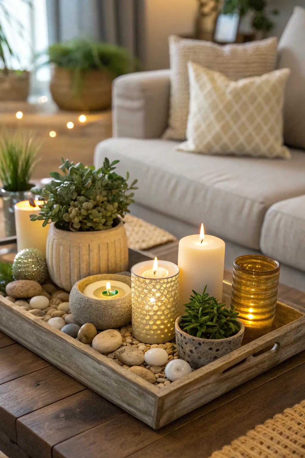 Design a unified look with coordinated colors.