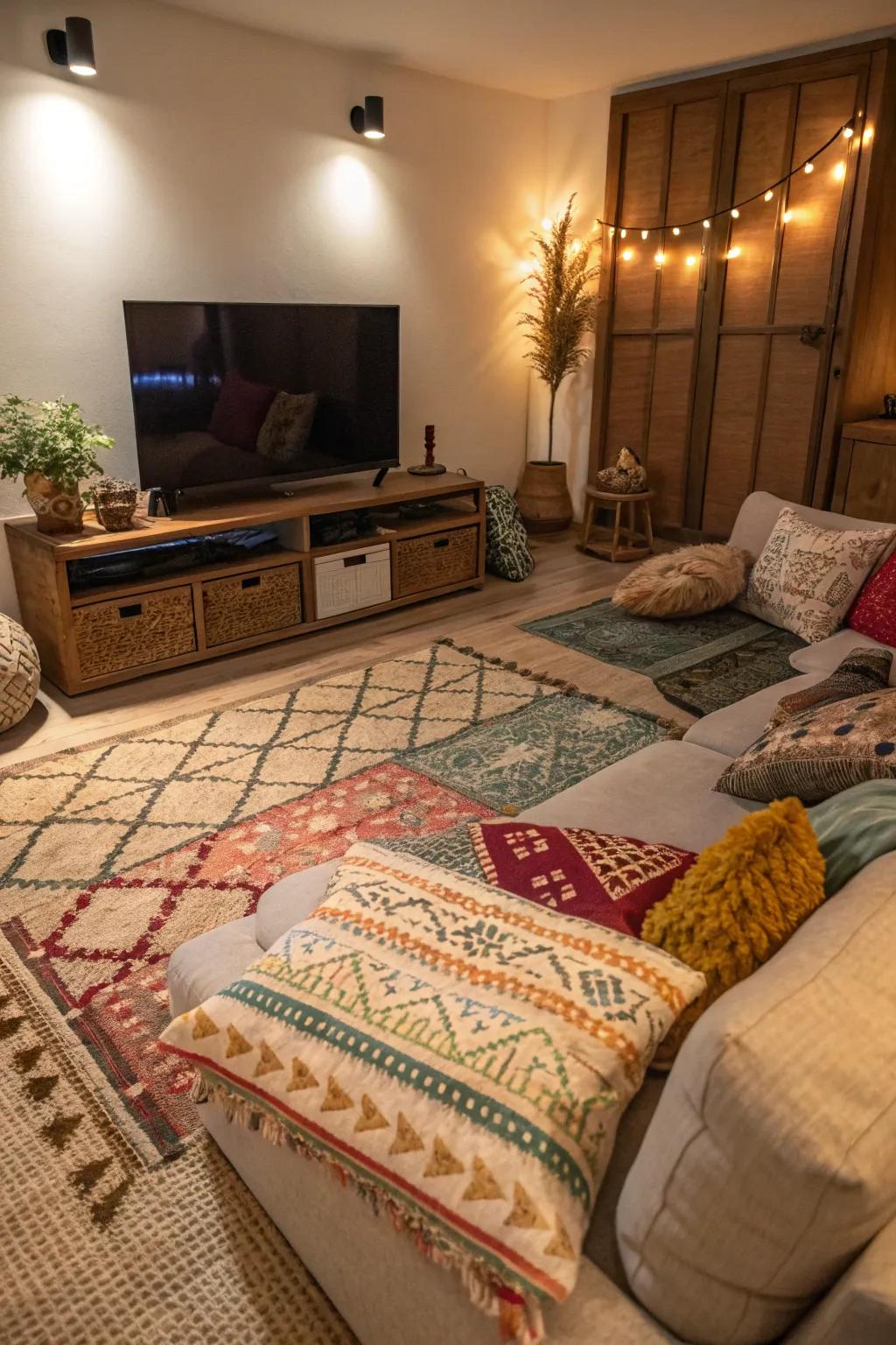 Textiles contribute warmth and comfort to any environment.