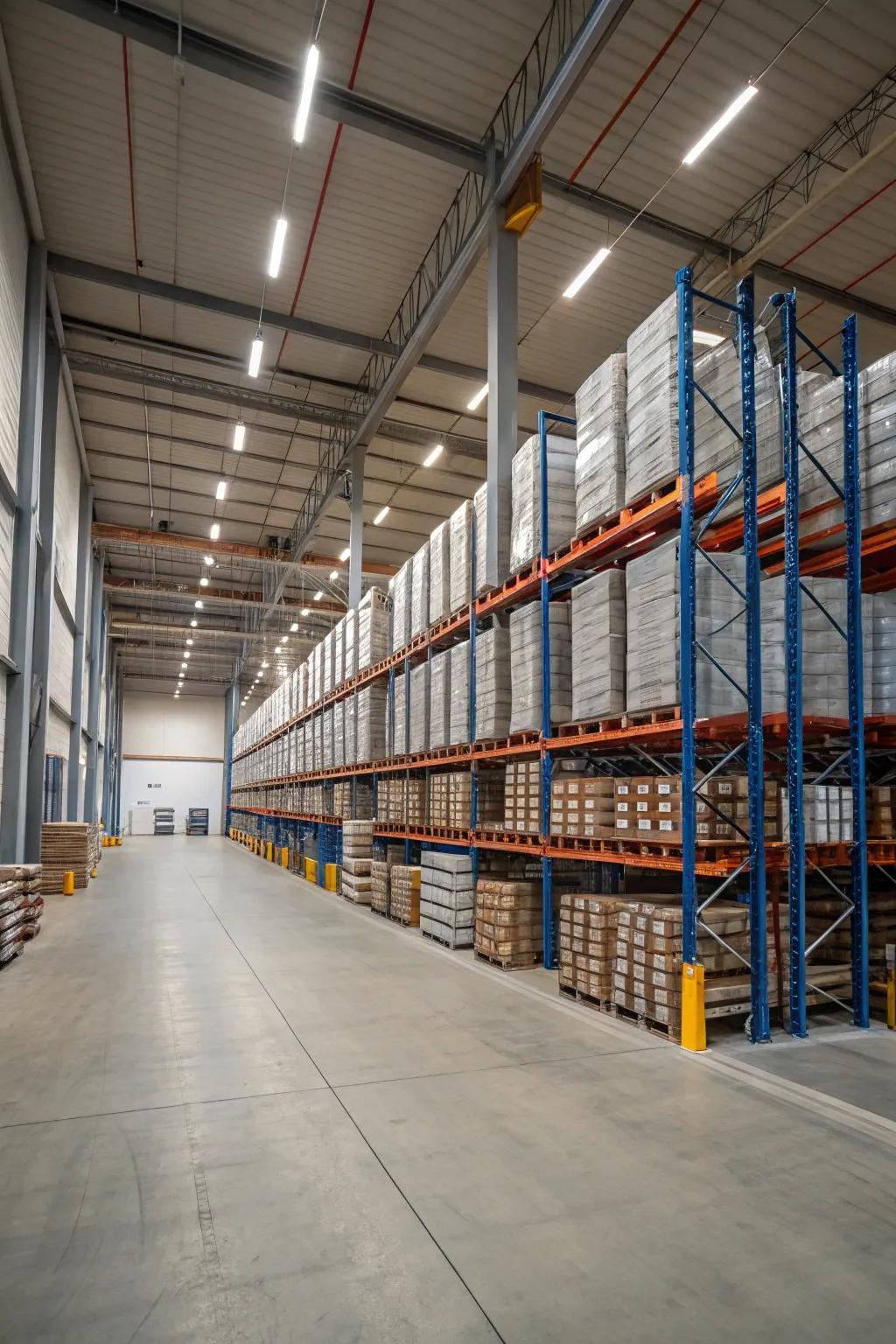 Platform stacking configurations optimize area potential and availability.