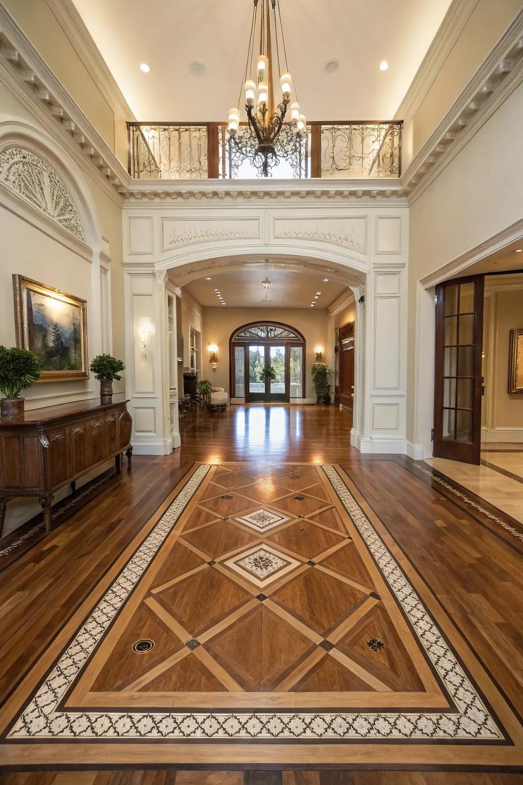 Encasing effects with perimeters create a 'carpet' effect.