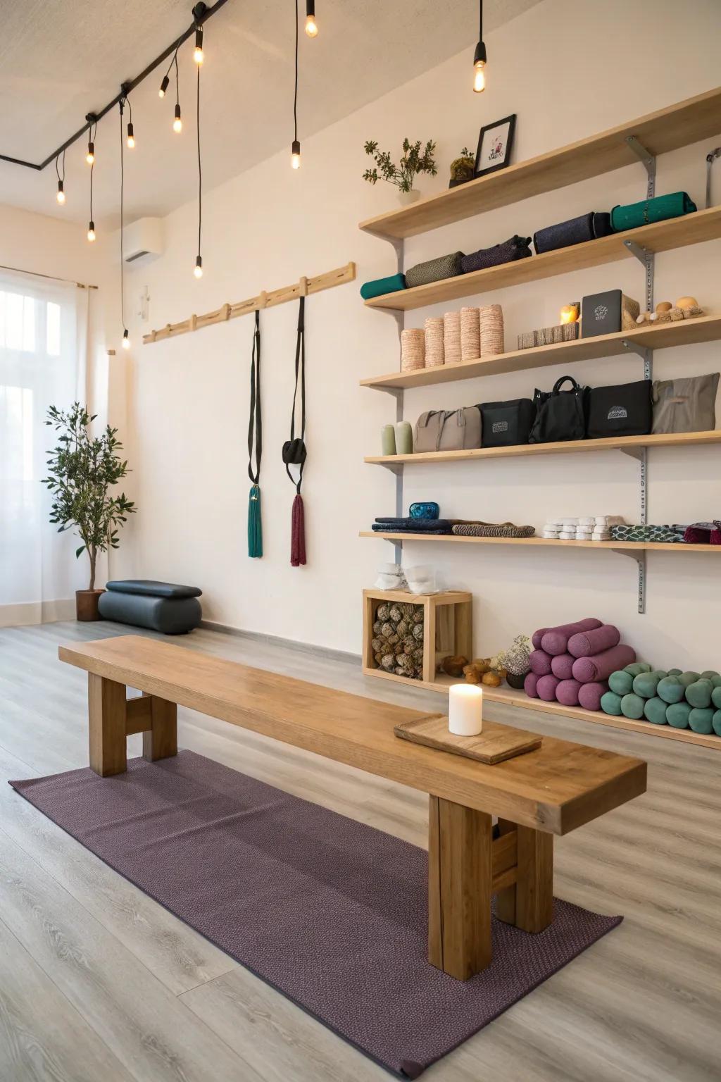 Maintain an orderly space with efficient furniture.