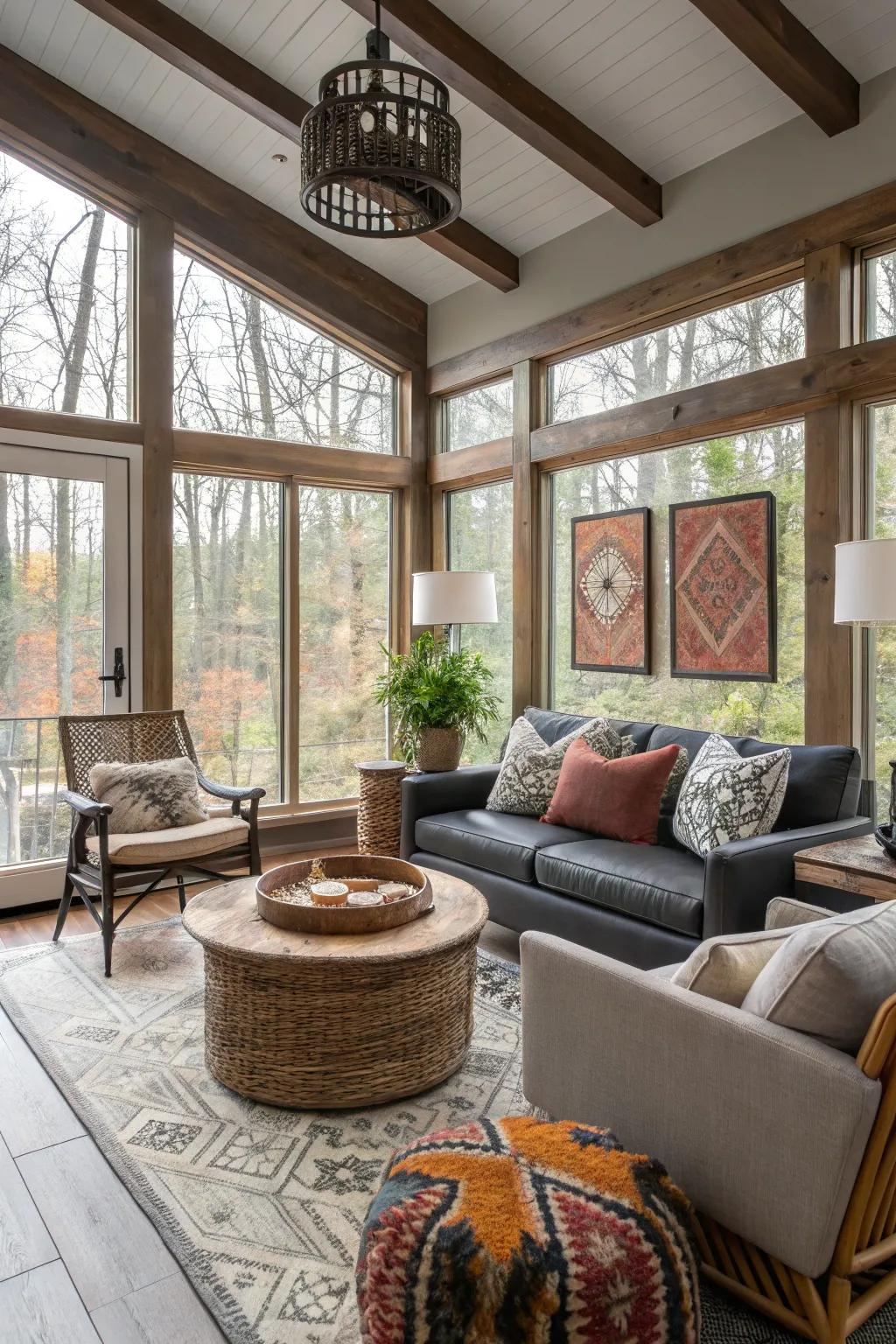Adaptable decor suitable for all seasons.