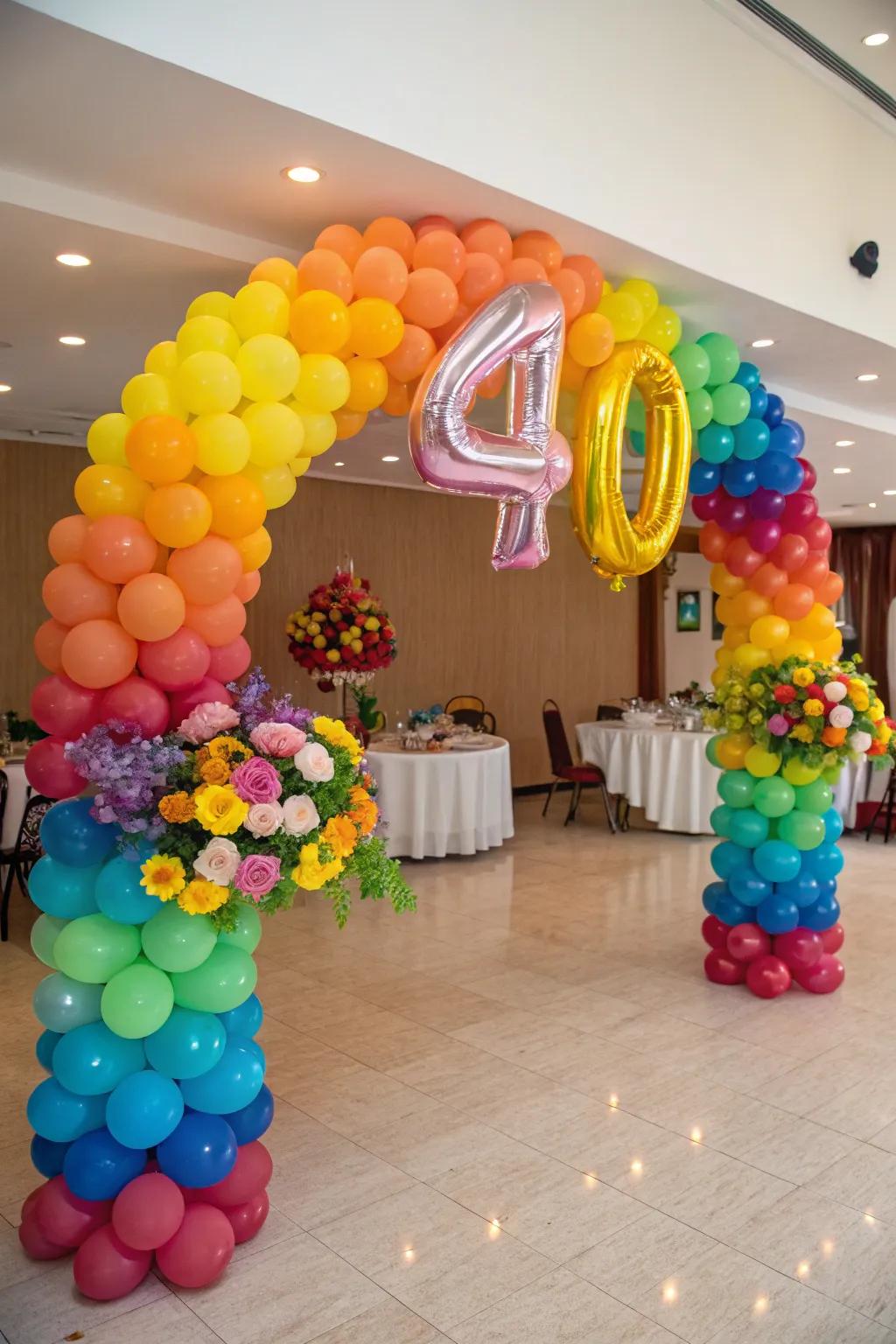 Introduce a splash of vibrancy and mirth through artful and inventive balloon decorations.