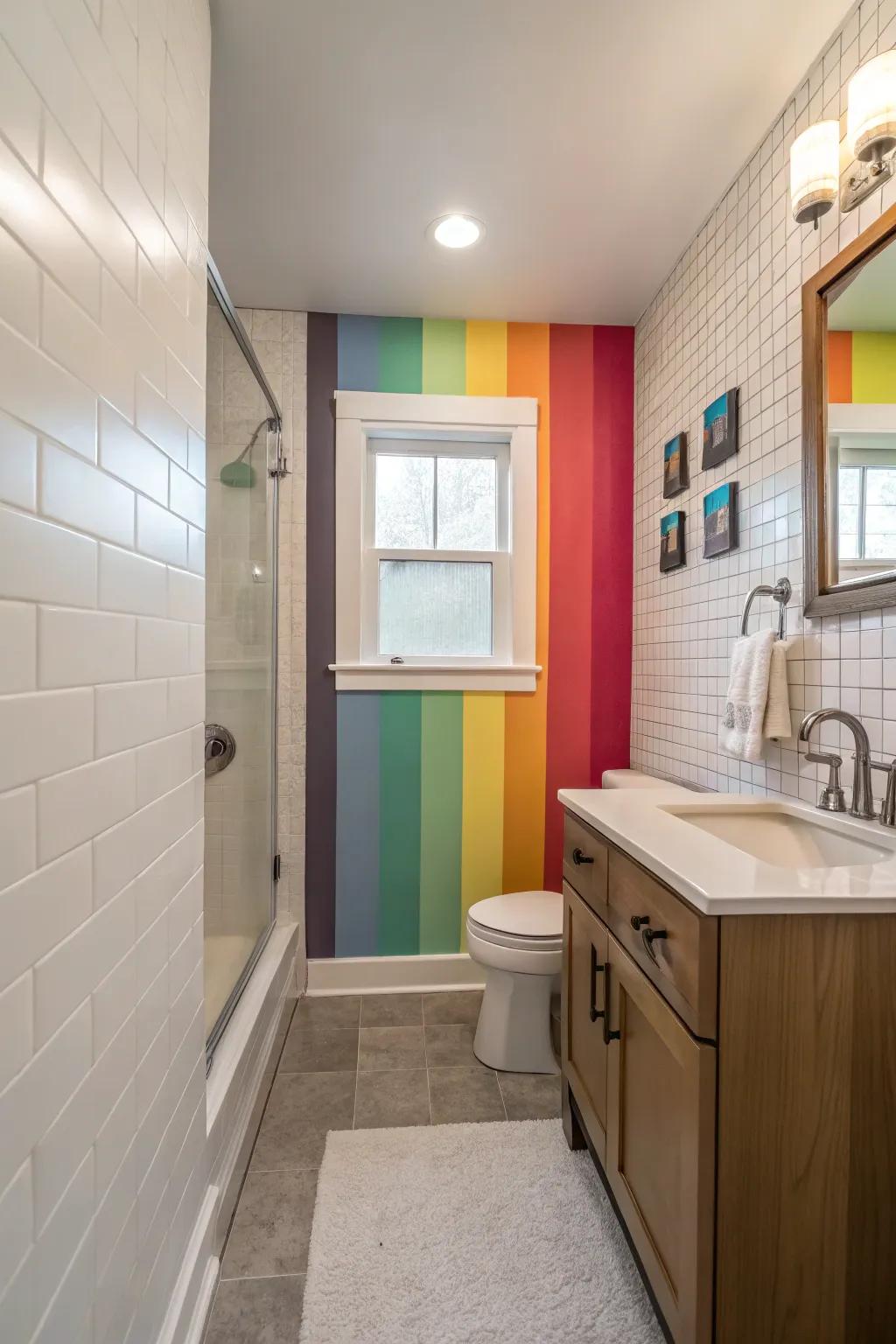 Emphasis walls can make a center point and add visual attraction.