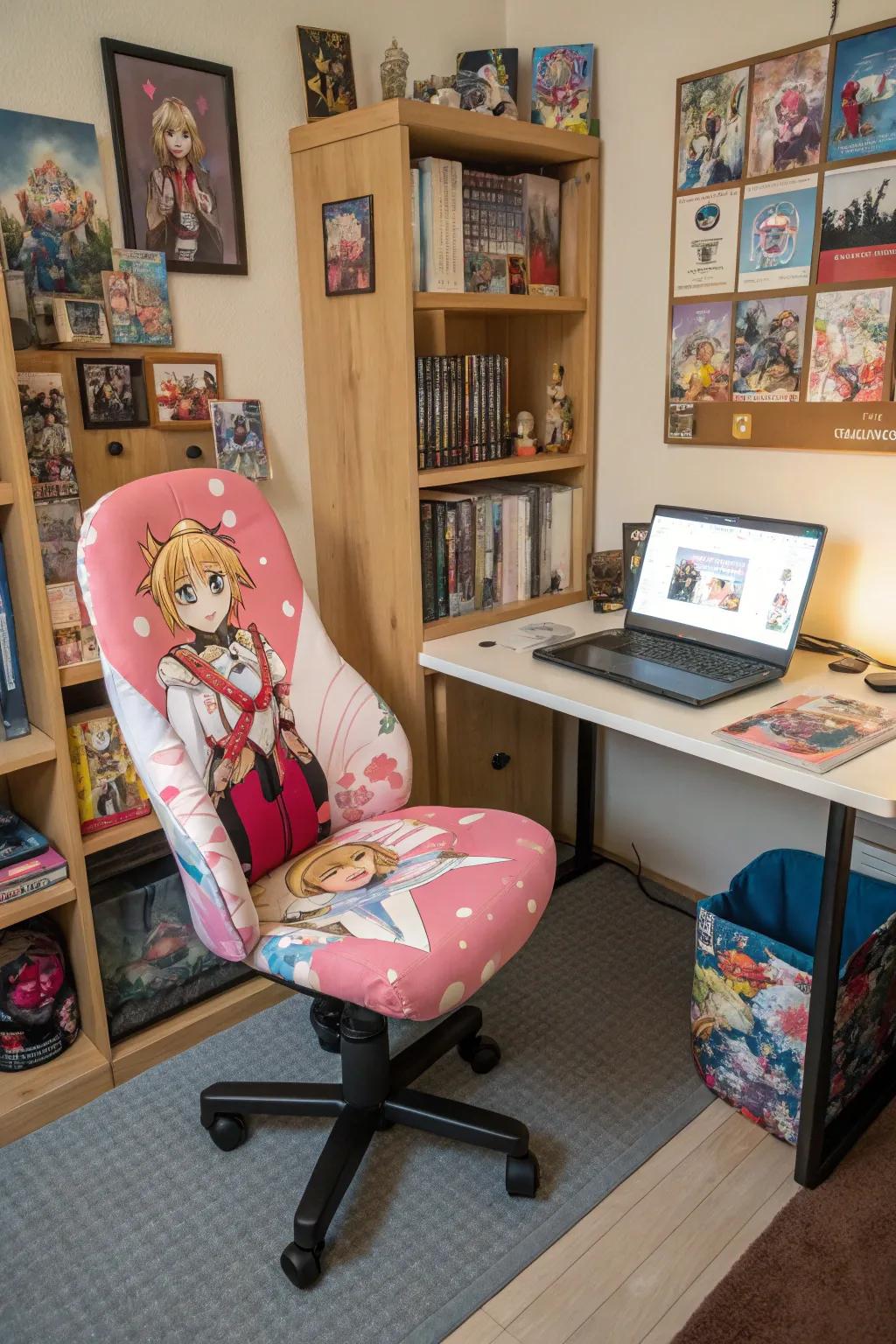 Bespoke furniture gives your animated sanctuary a personal touch.