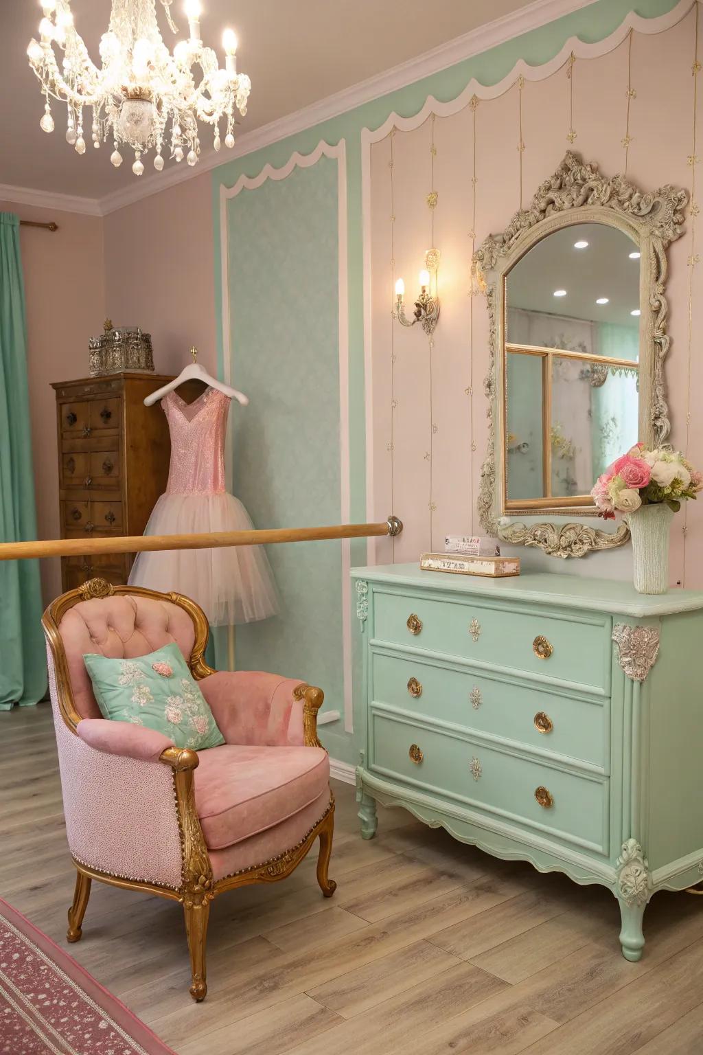 Furniture with timeless essence introduces ageless elegance into the decor.