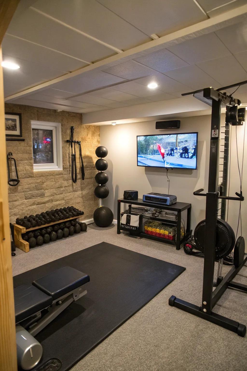 Entertainment can make workouts more fun.