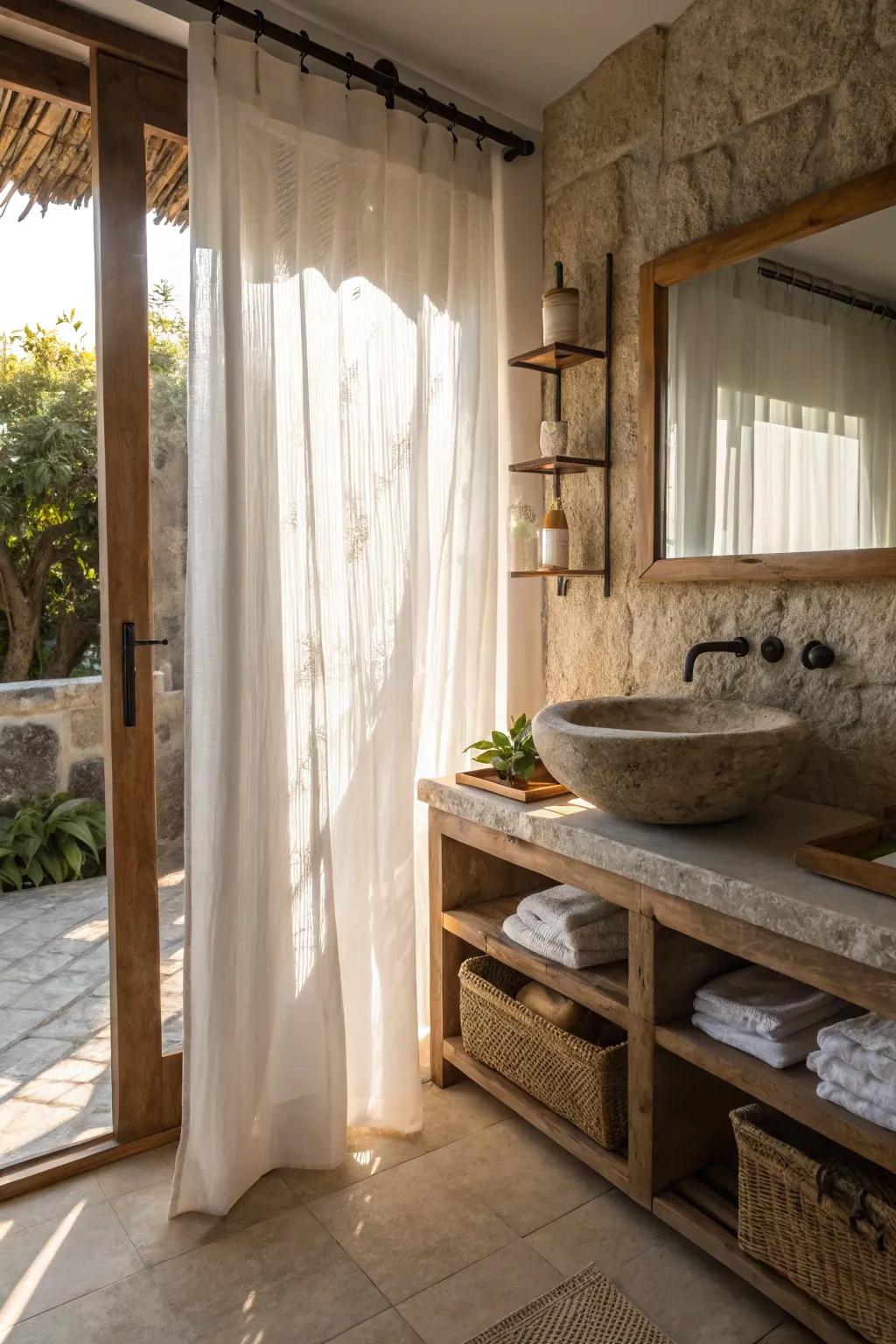 Let in the light: Translucent coverings enhance brightness and space.