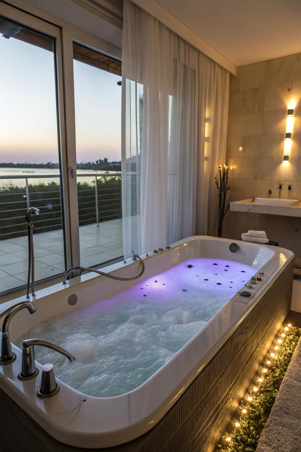 Spa-like features bring relaxation and luxury to your home.