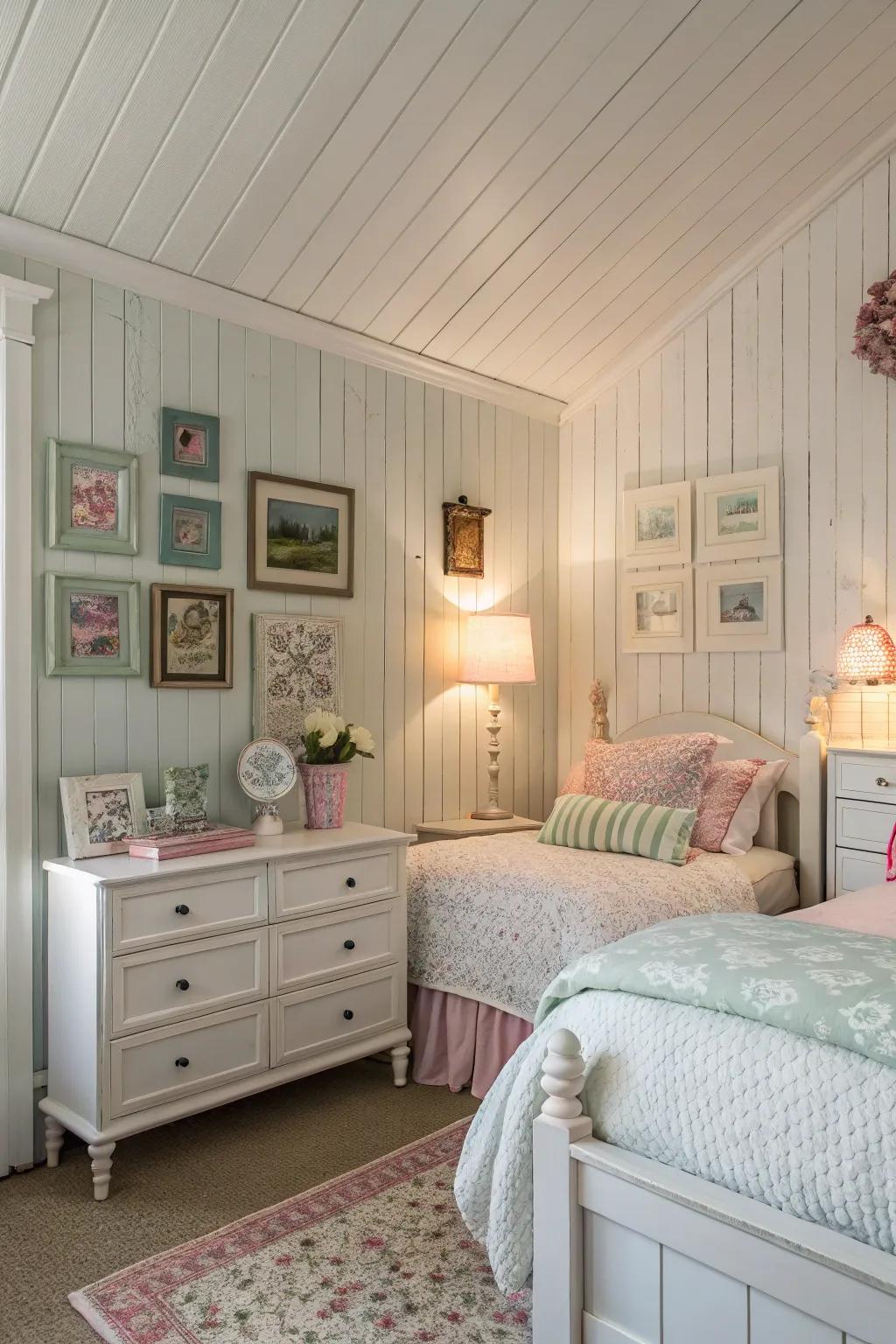 Grooved paneling delivers timeless sophistication and adaptability.