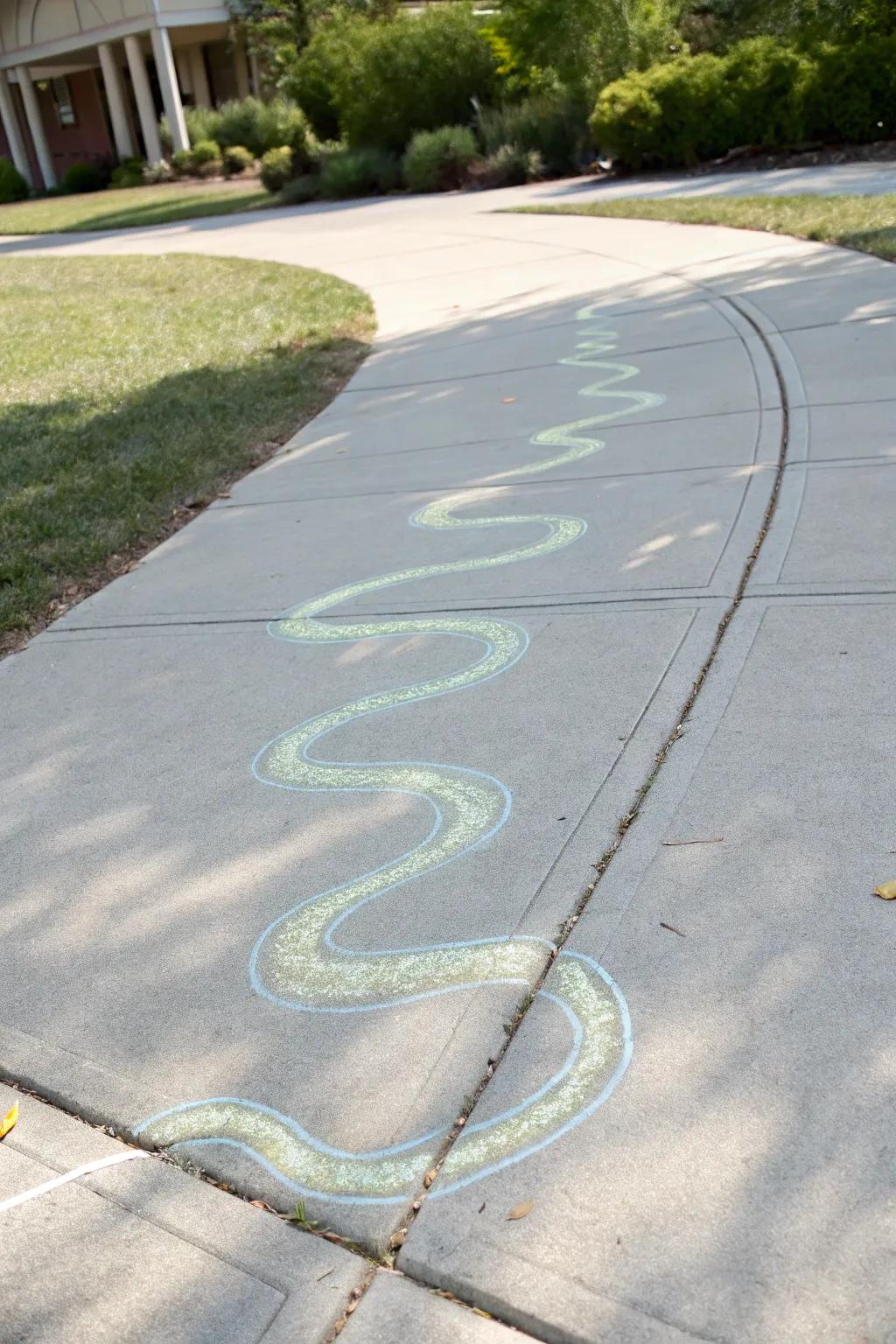 Leap into fun with this minimalist serpent jump challenge! 🐍✨