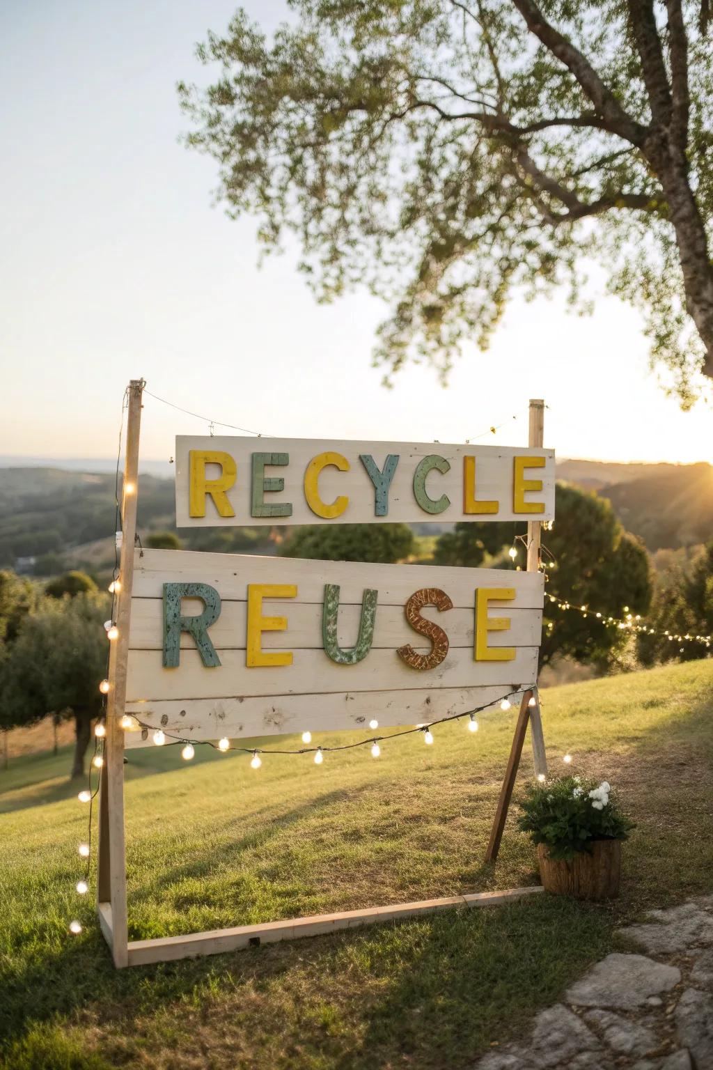 Environmentally sound materials combine flair and sustainability.