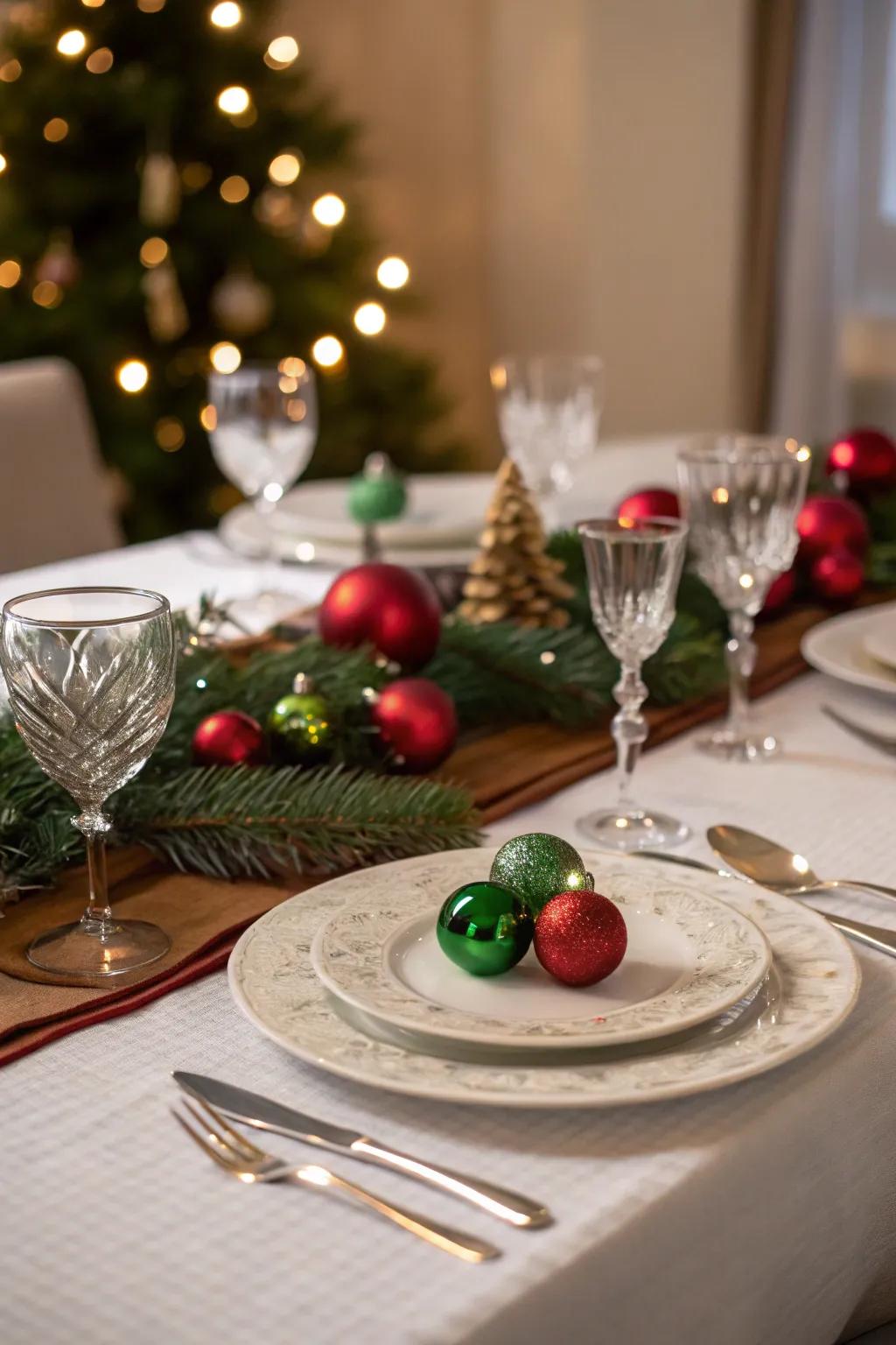 Ornaments bring themed décor to life.