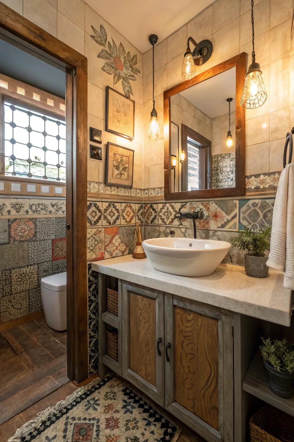 A harmonious coalescence of epochs past and present.