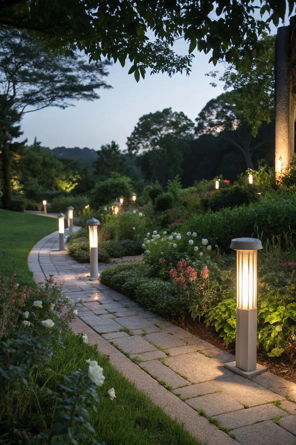 Define your territory with tactical boundary lighting.