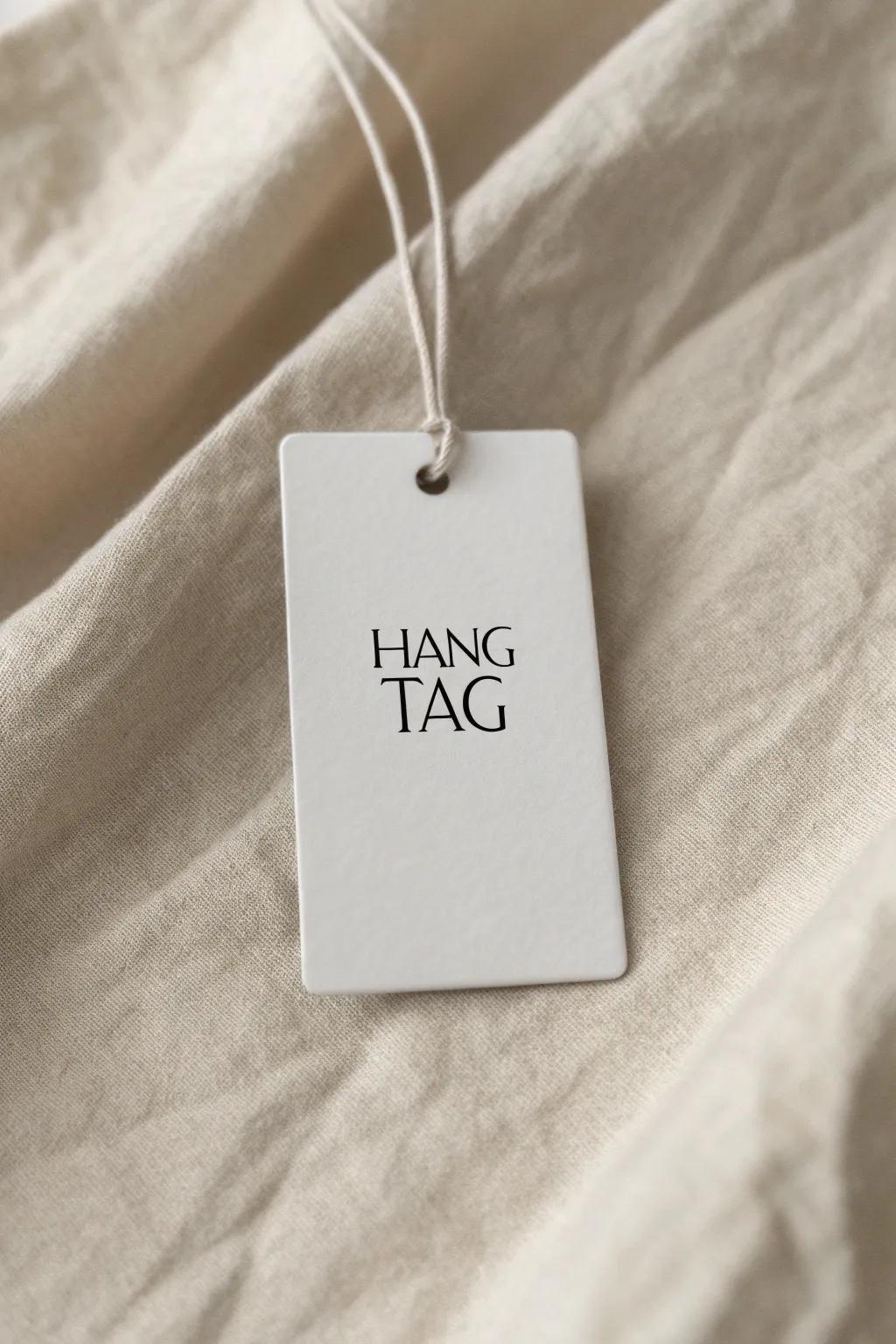 A minimalist price label design that exudes elegance with its simplicity.