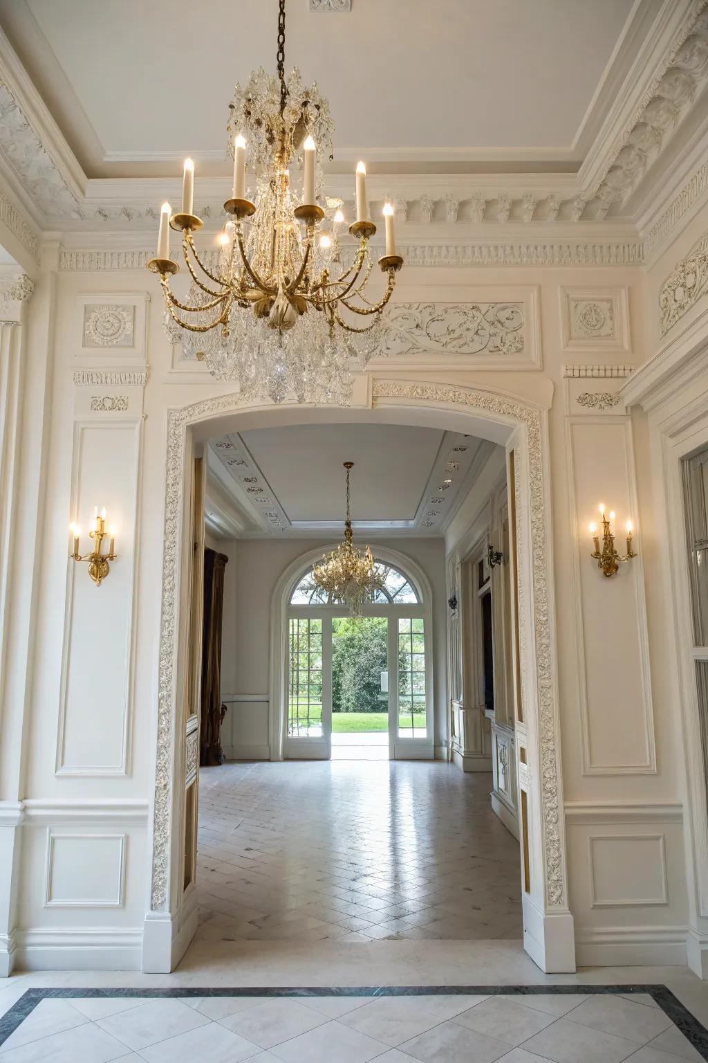 Accomplish ageless refinement with classic ivory.