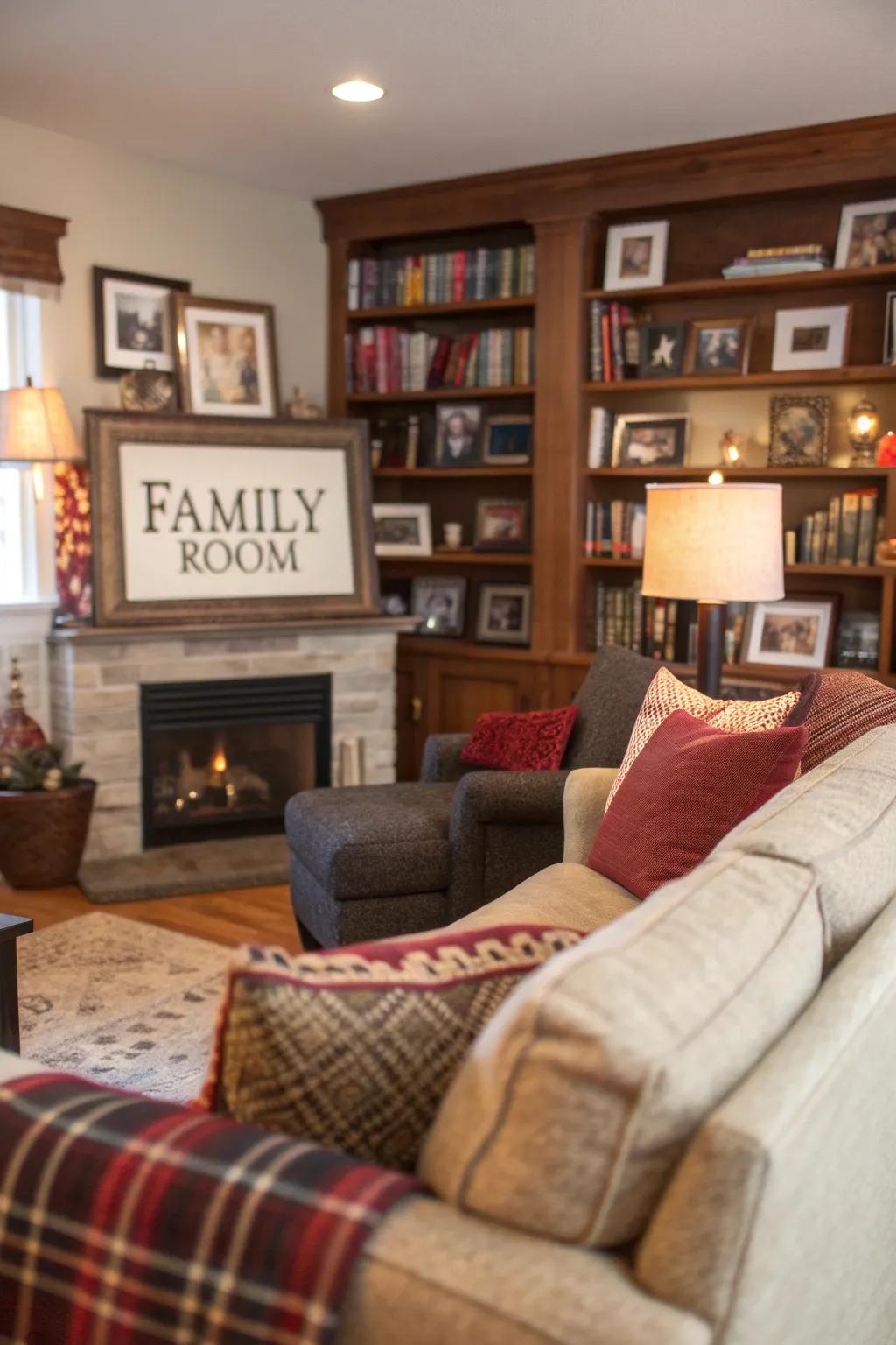 Customized markers featuring kinship titles enrich any chamber with a personal dimension.