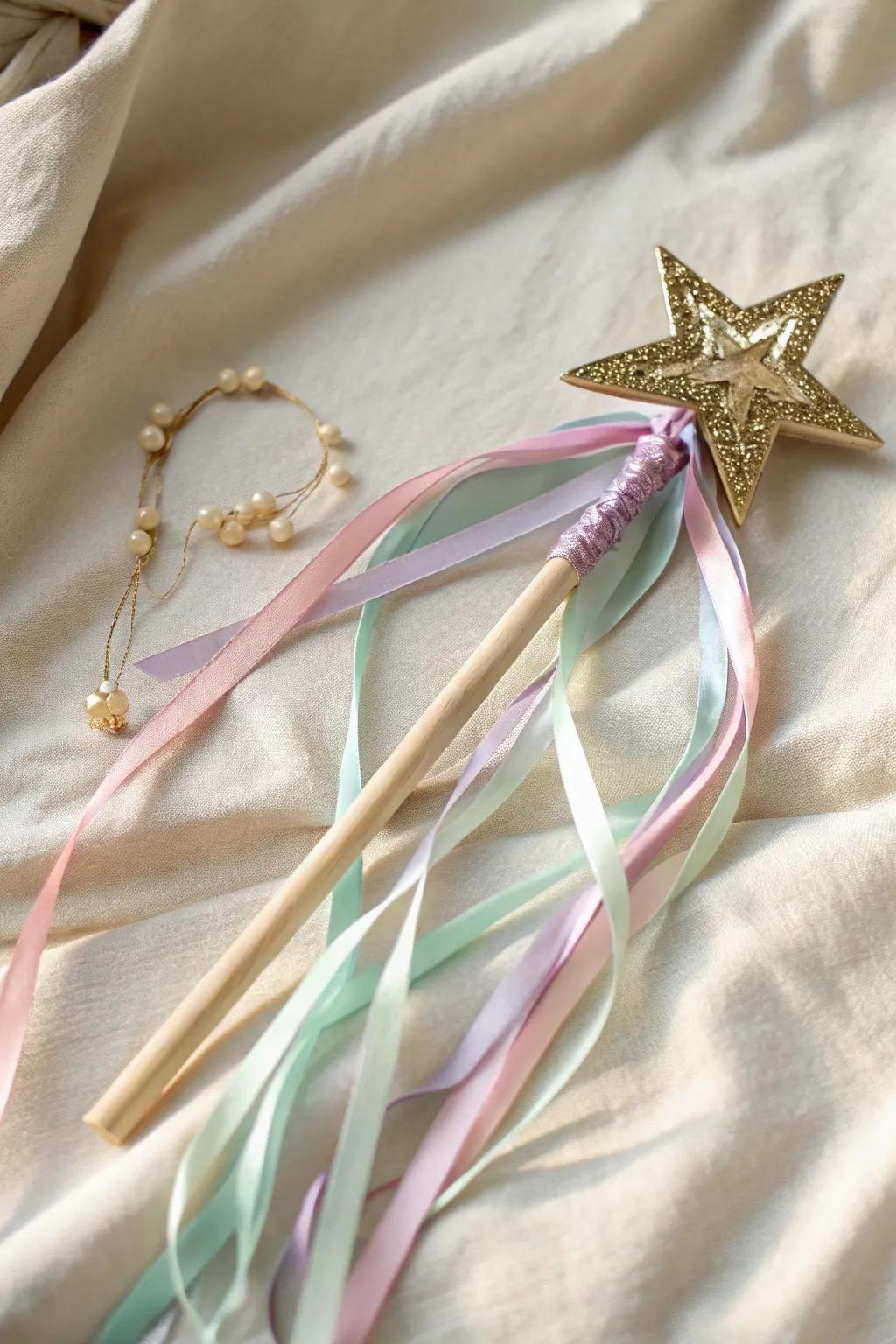 Create your own magical moments with these enchanting DIY fairy scepters! 🌟✨ #FairyCrafts #MinimalistMagic