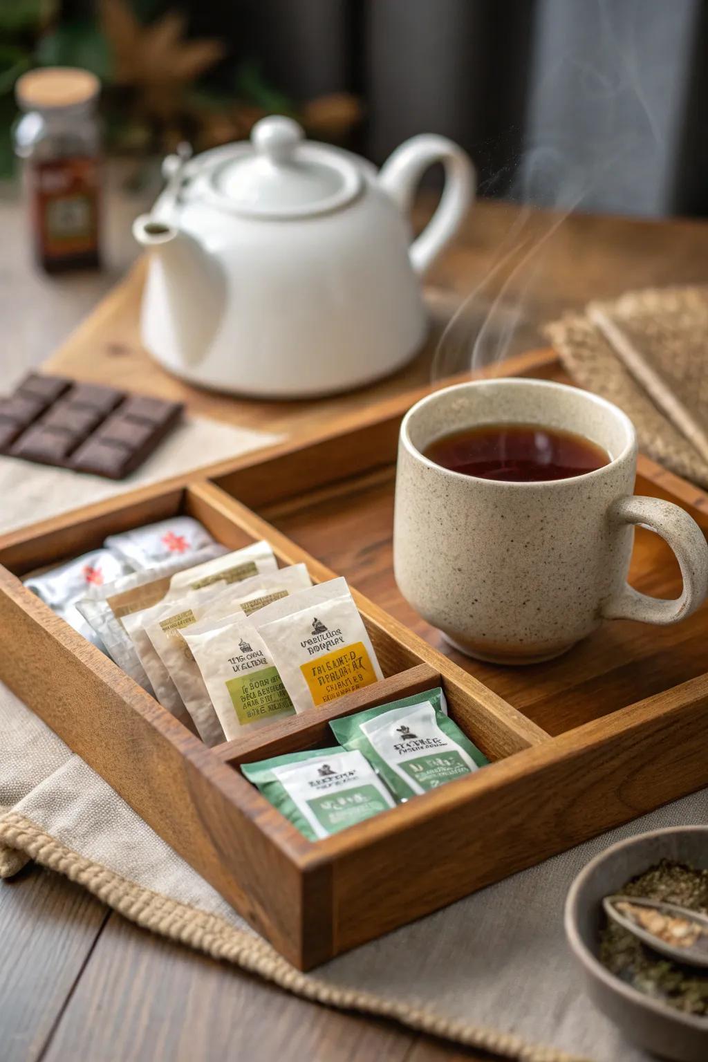 A spiced infusion sampler that warms up your autumn mornings.