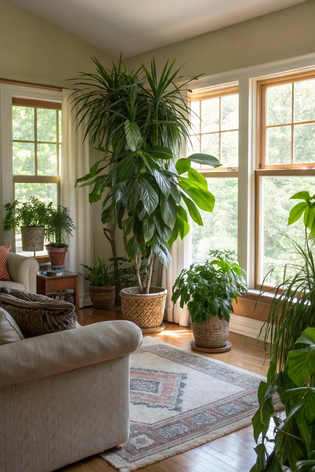 Plants enliven your rooms.