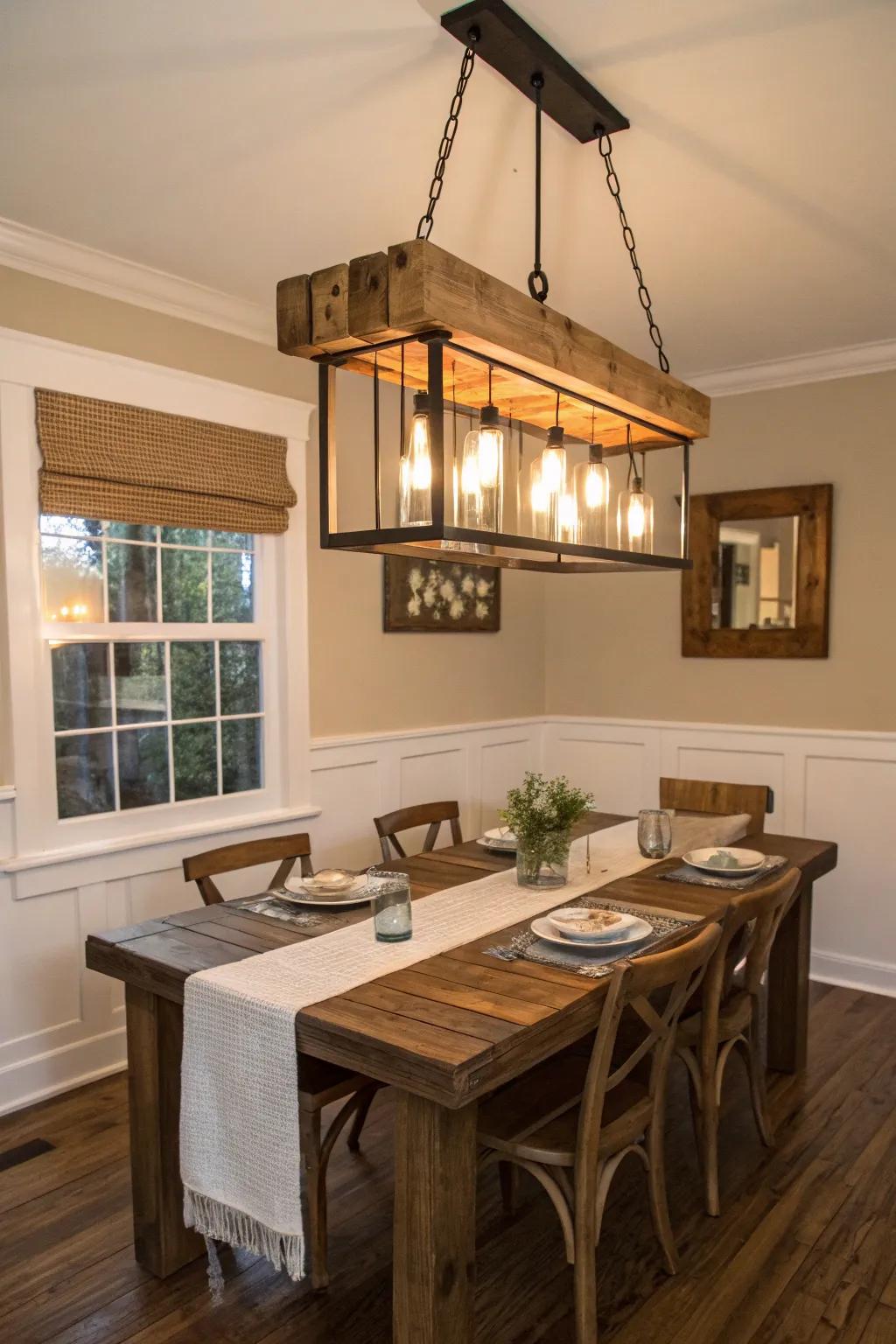 Reclaimed lumber installations amplify the character and eco-conscious aspect of your space.