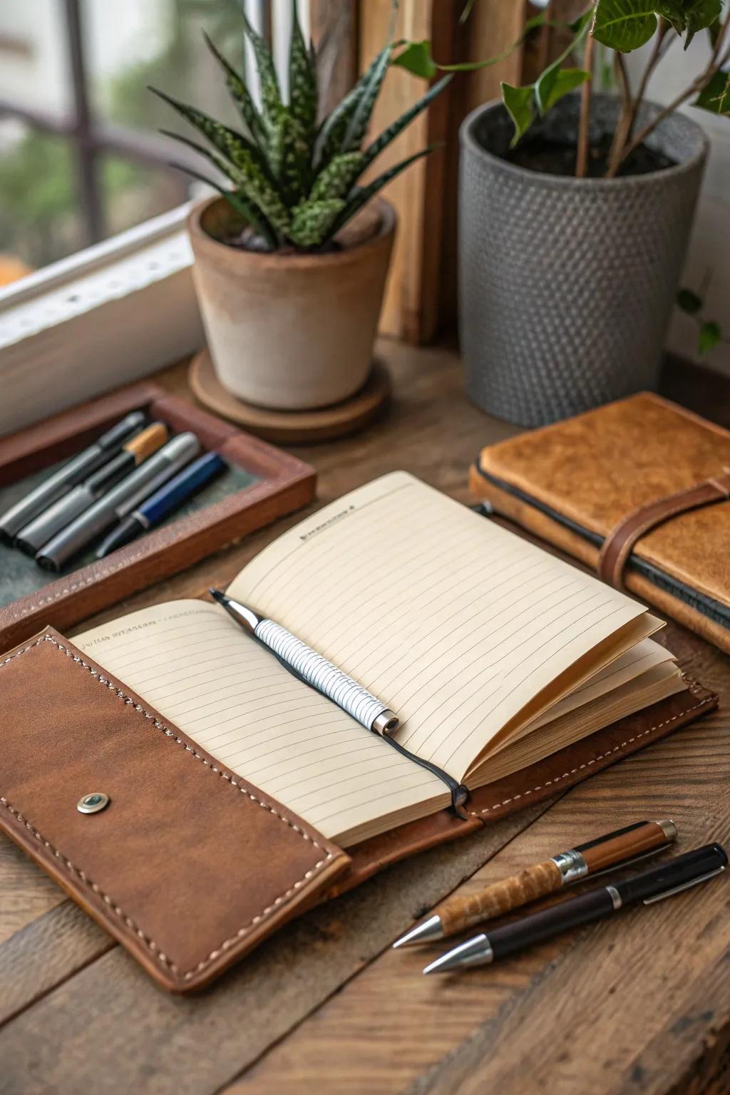 With this beautifully made journal, let your creativity run wild.