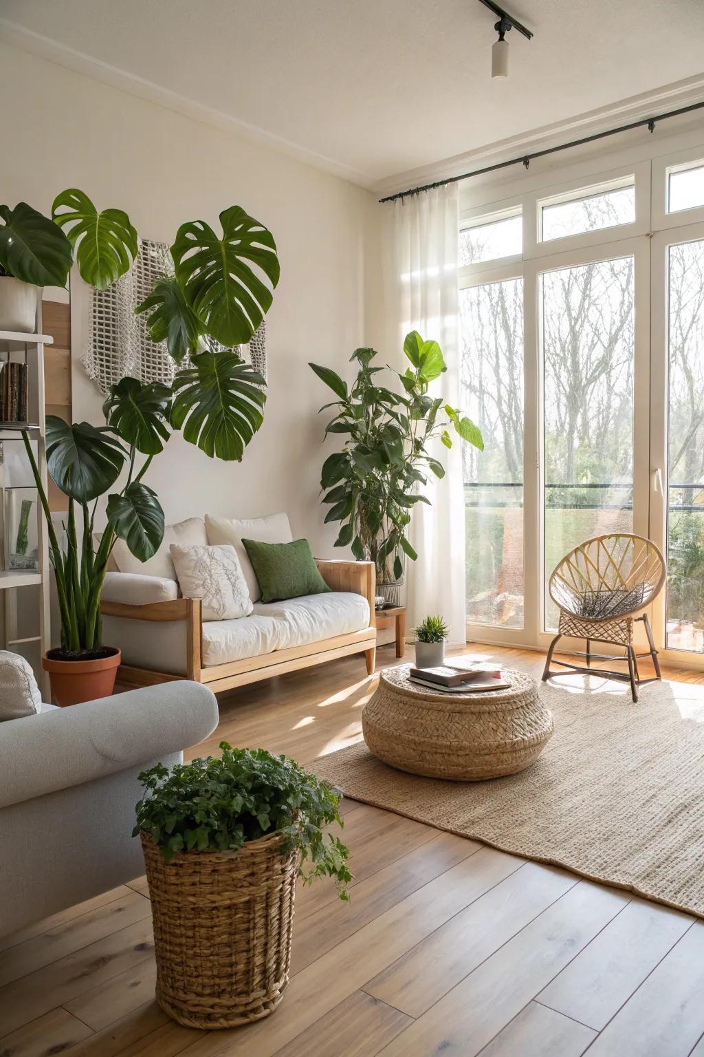 Renewable floors provide a sustainable and fashionable option.