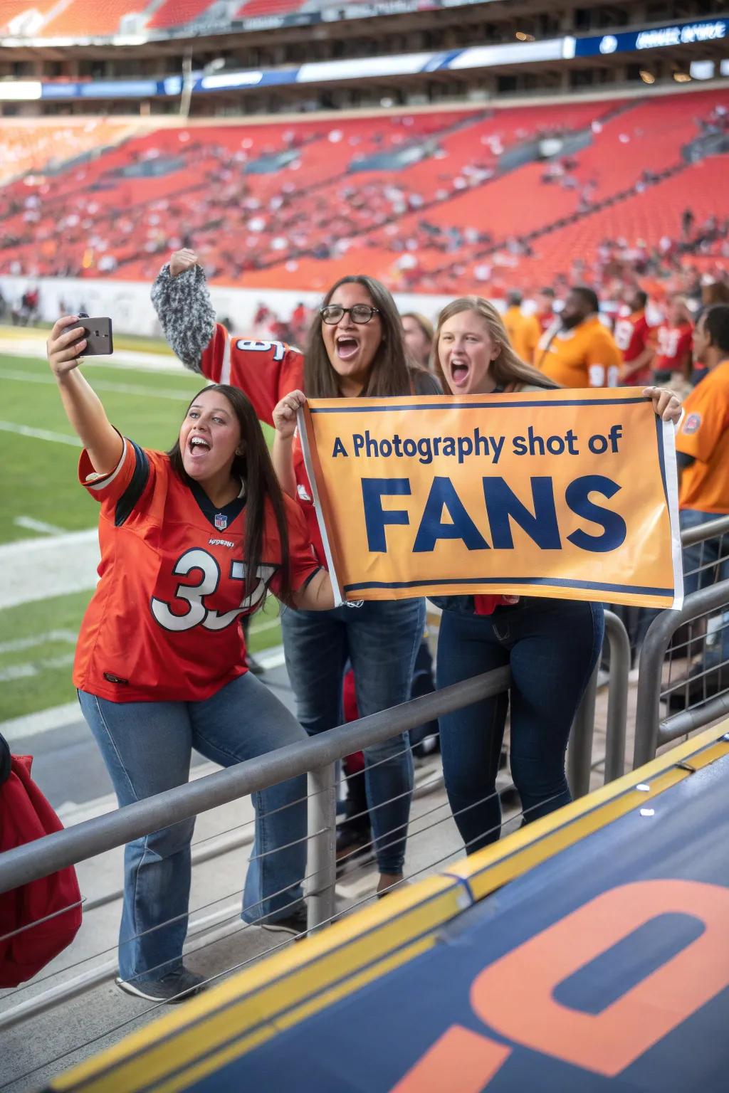 Group signs highlight team unity.