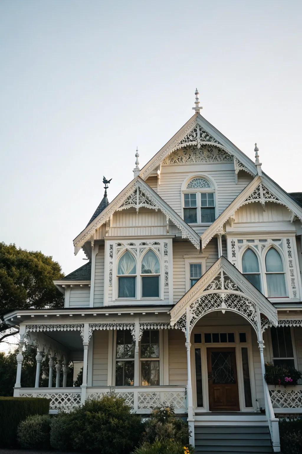 Even apex designs offer classic beauty.