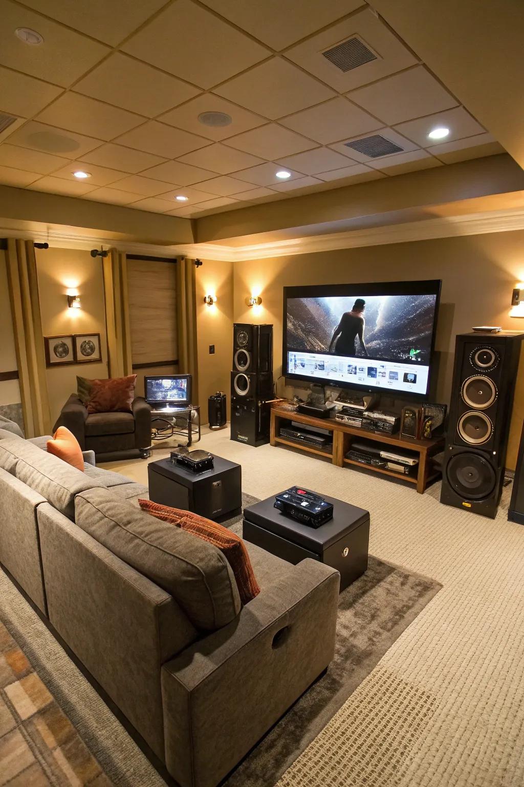 A full audio setup amplifies the richness of your gaming sessions.