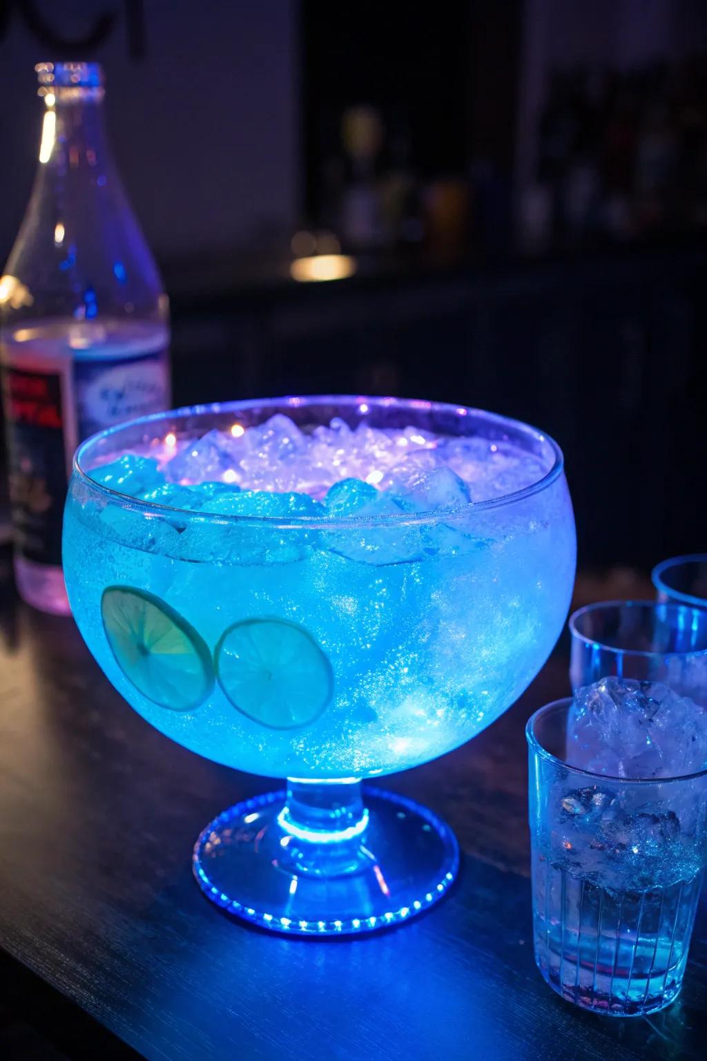Serve a luminous punch that steals the show.