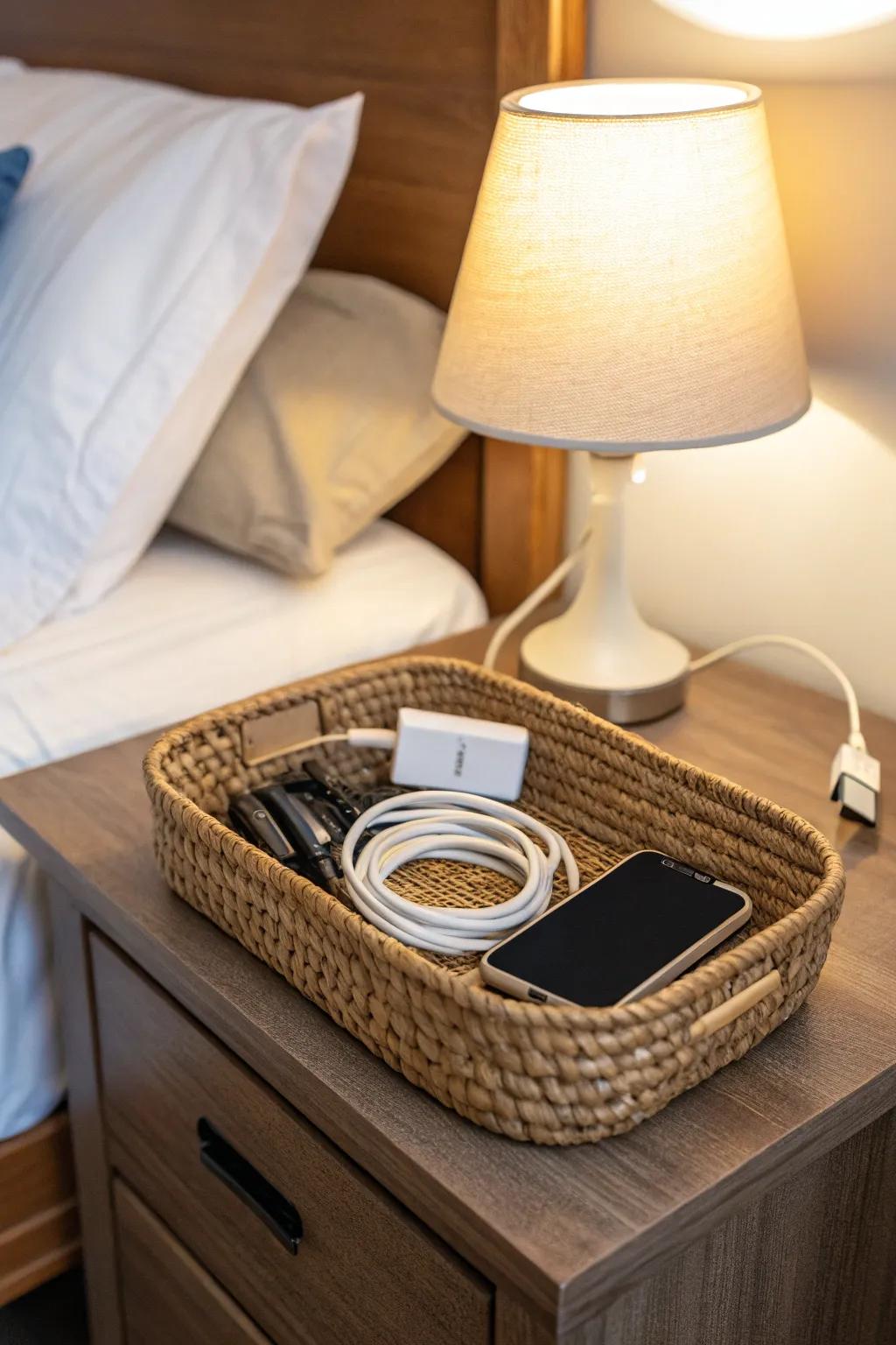 A tech-savvy addition: don't let your visitors run out of power.