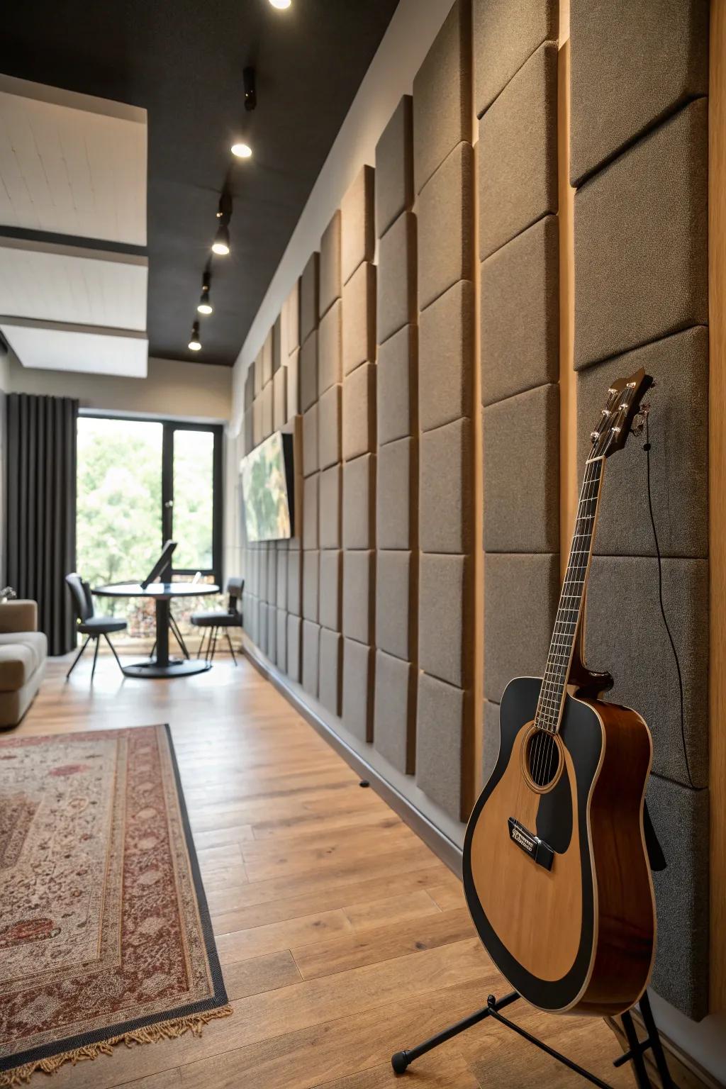 Elevate your room’s acoustics with style.