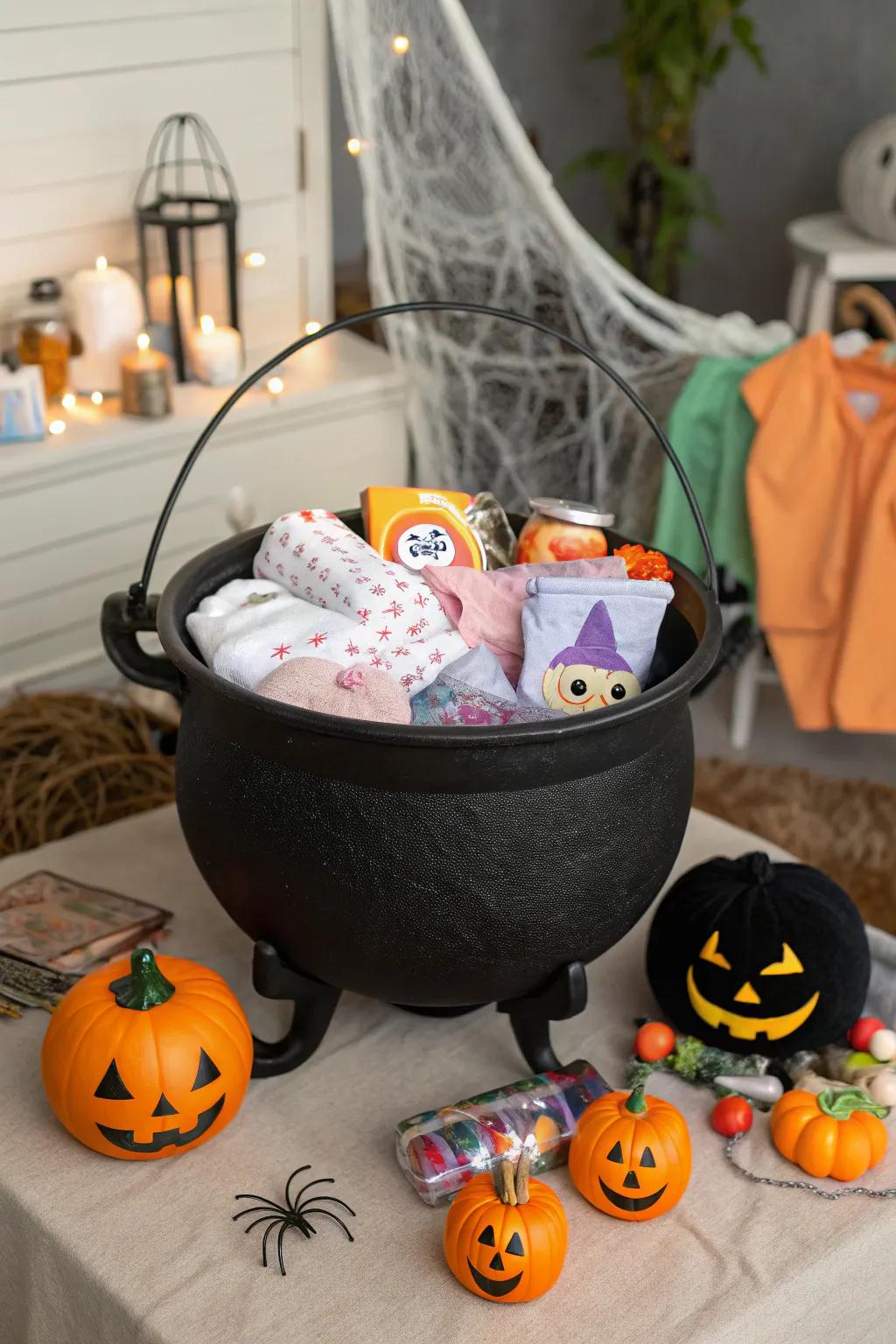 A guessing game adds interactive fun to your baby shower.