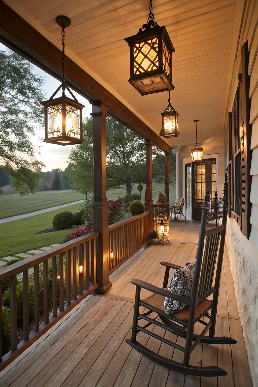 Craft a hauntingly beautiful ambiance with beaconed lighting.