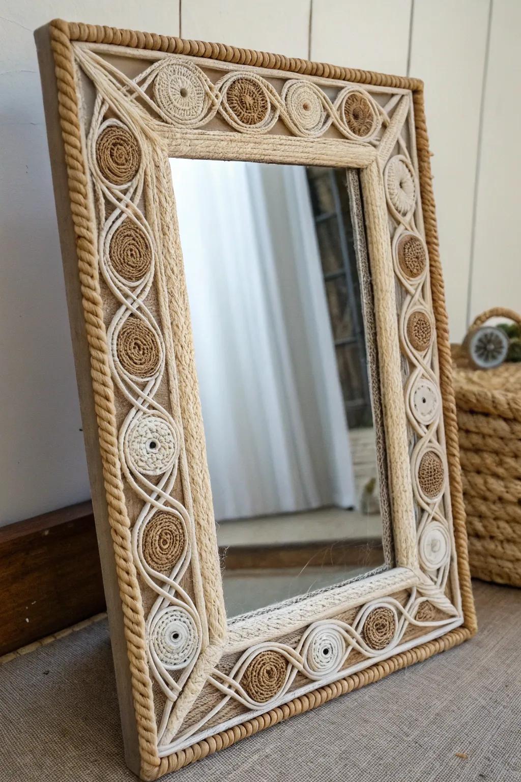 Constructing a fashionable mirror frame on a budget is a delightful DIY undertaking.