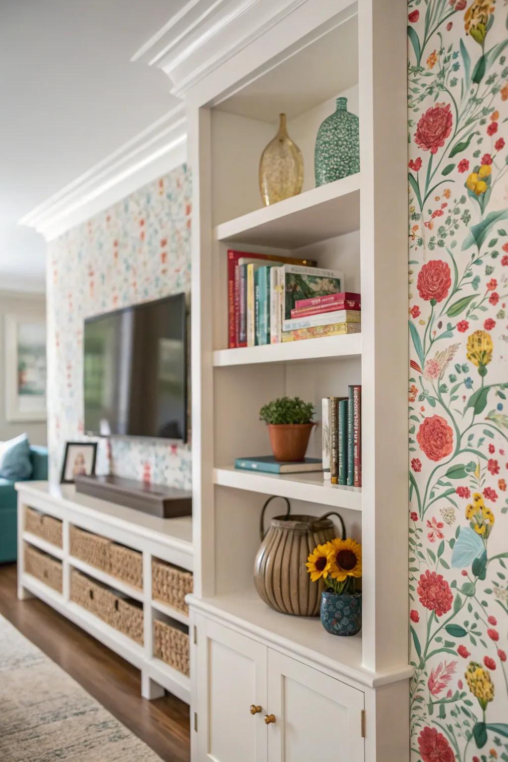 Multifunctional elements deliver style and storage.