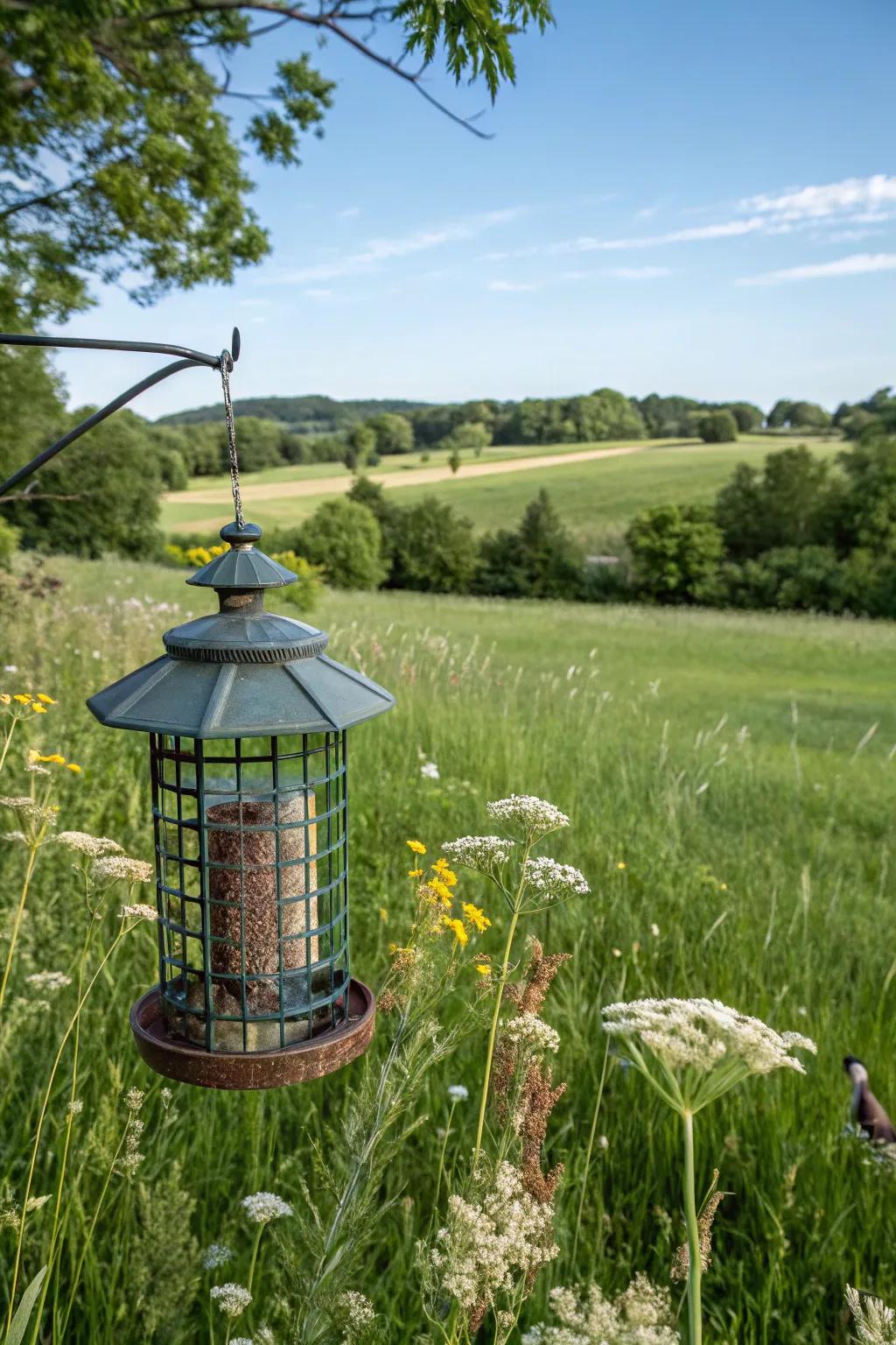 Unobstructed expanses furnish a hospitable milieu for both avians and observers.