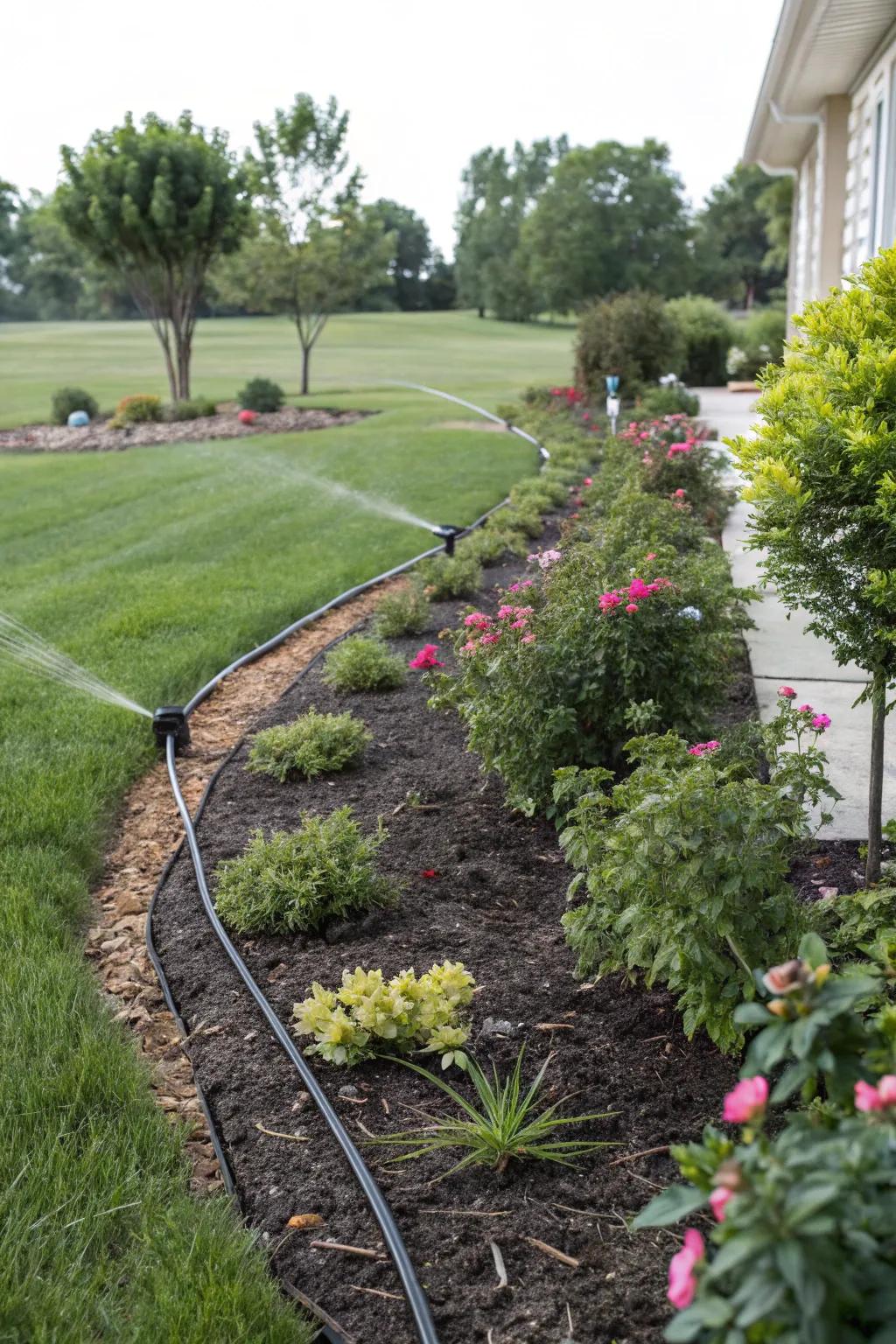 Automated systems guarantee effective watering with minimal effort.