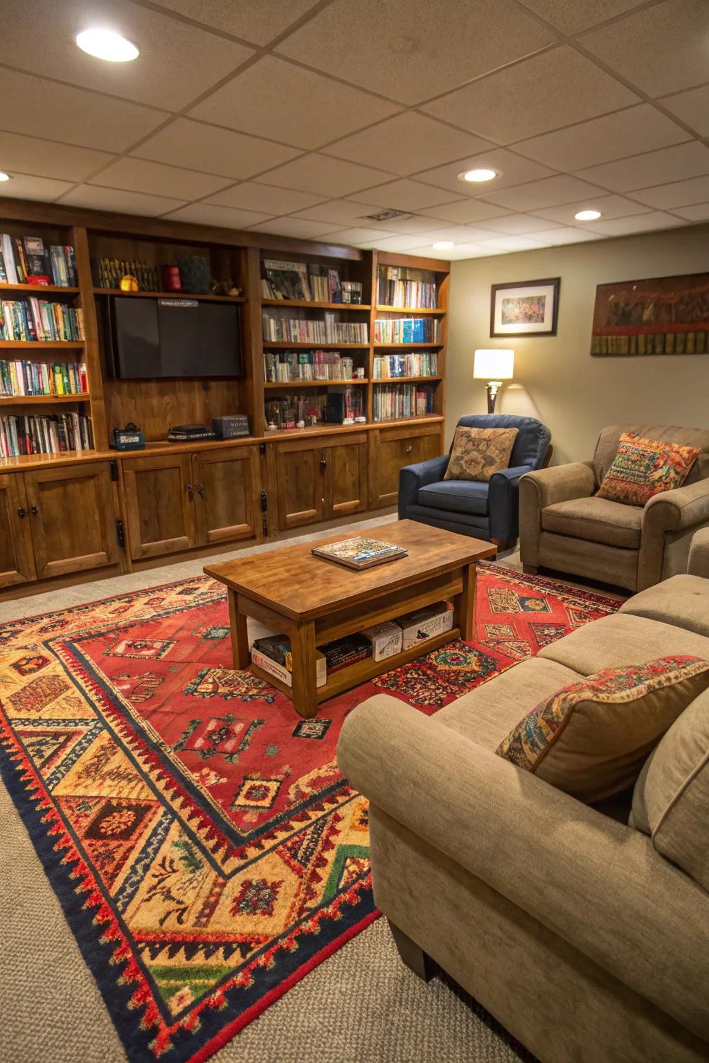 Floor coverings add character and warmth to your space.