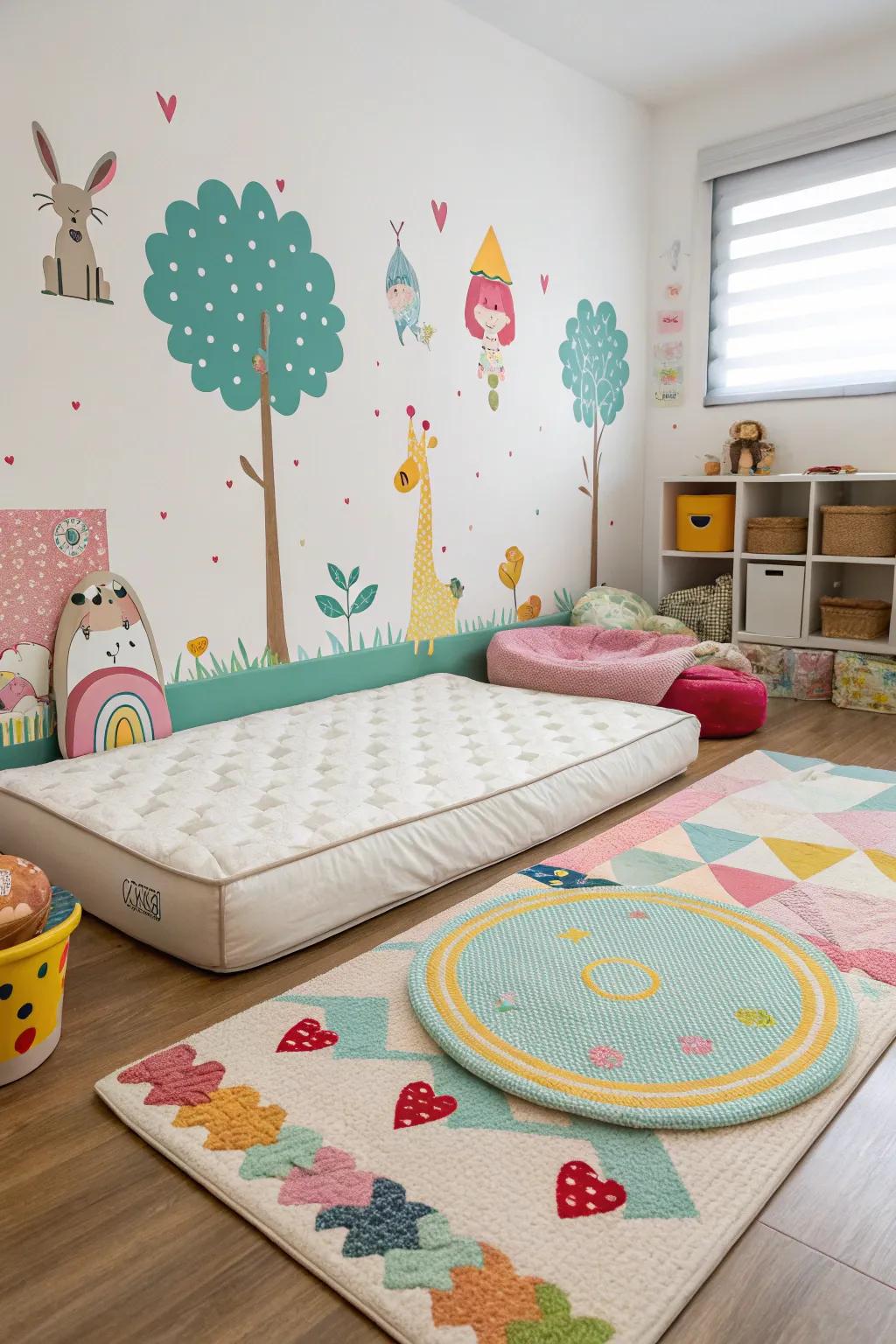 A safe and fun space for kids.